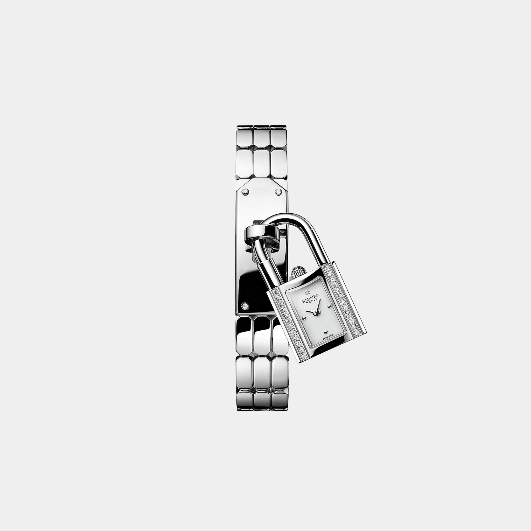 Kelly 16 mm Set-In Steel Watch