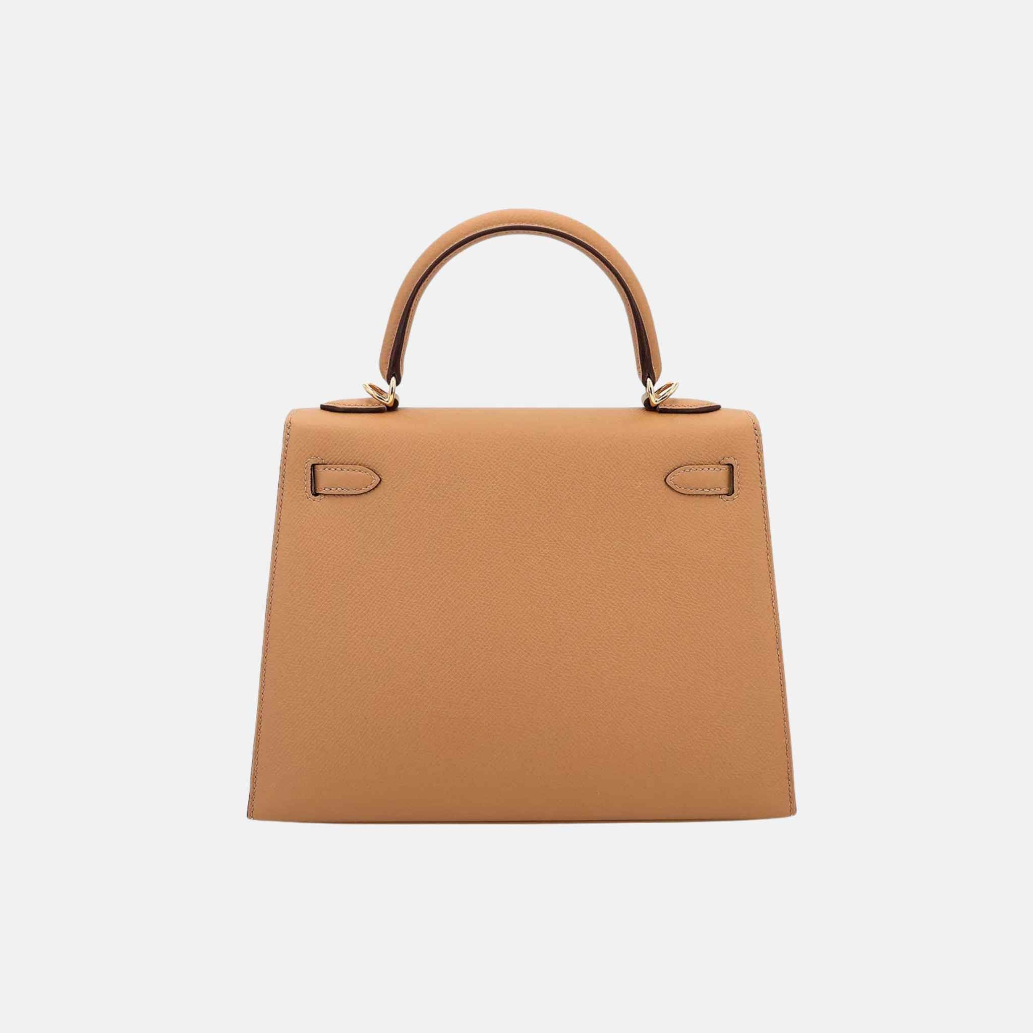 Kelly 25 Epsom Sellier Biscuit GHW - Image 2