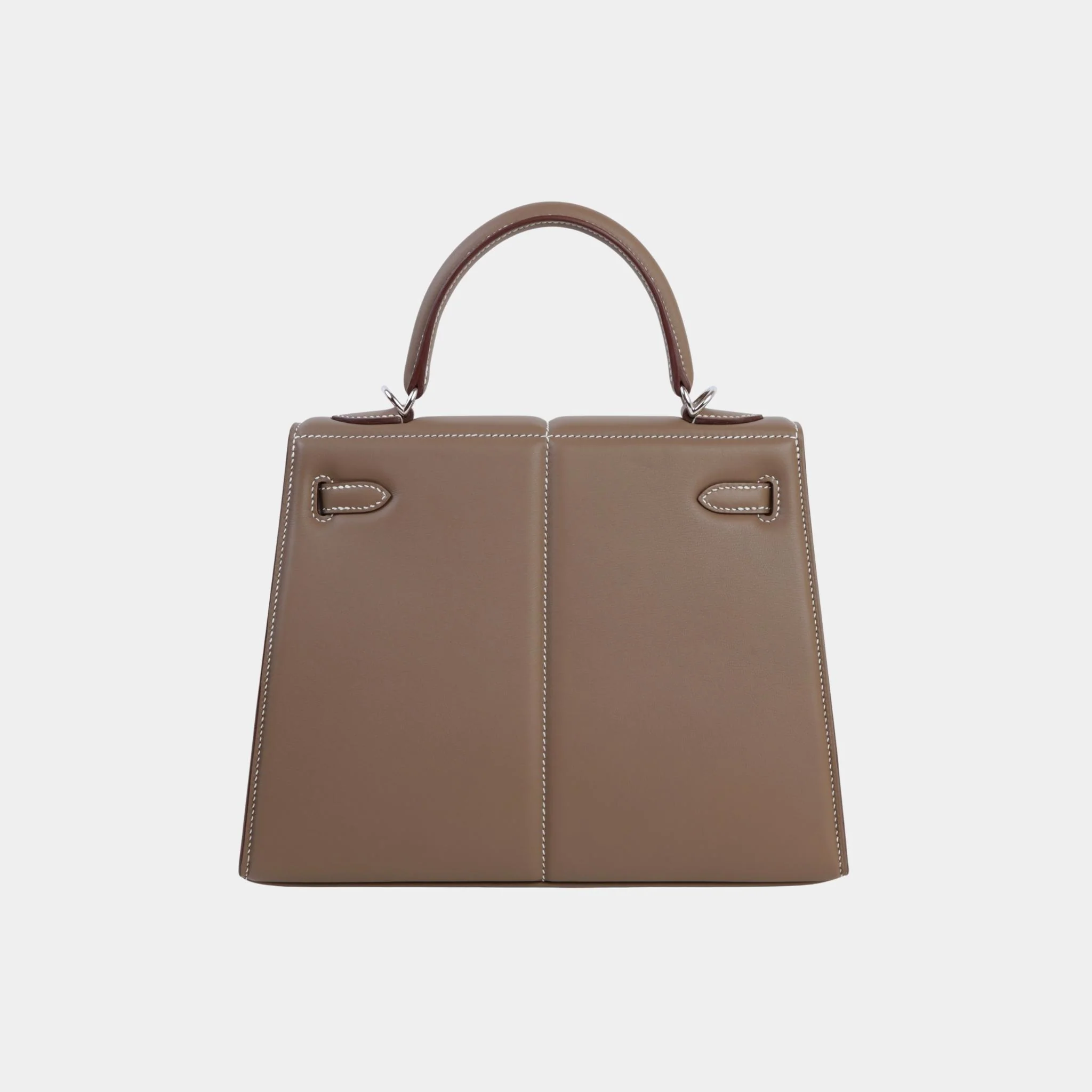 Kelly 25 Swift Padded Sellier Etoupe PHW - Image 2