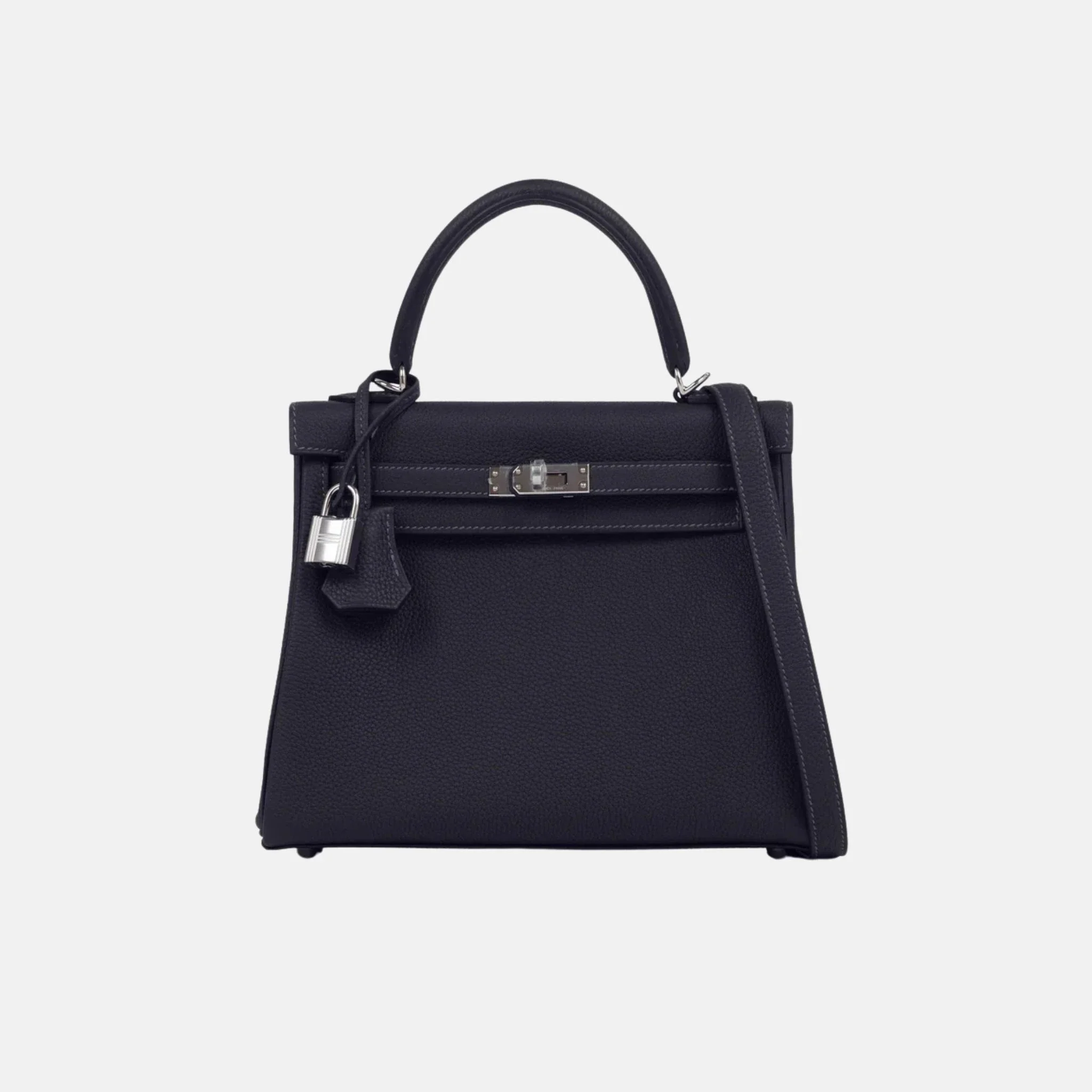 Kelly 25 Togo Bleu Nuit PHW