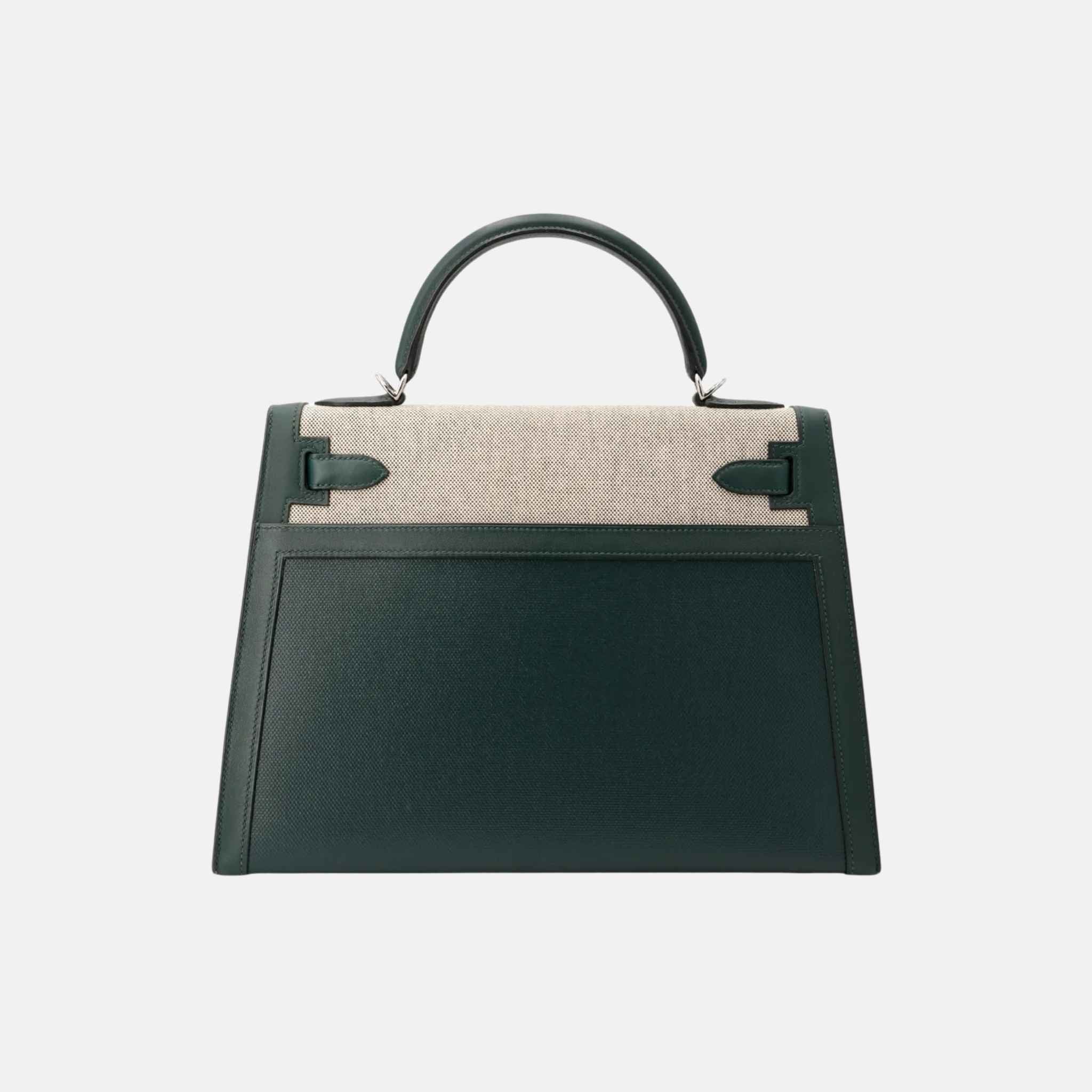Kelly 32 Swift Toile Berline Canvas Vert Cypress PHW - Image 2