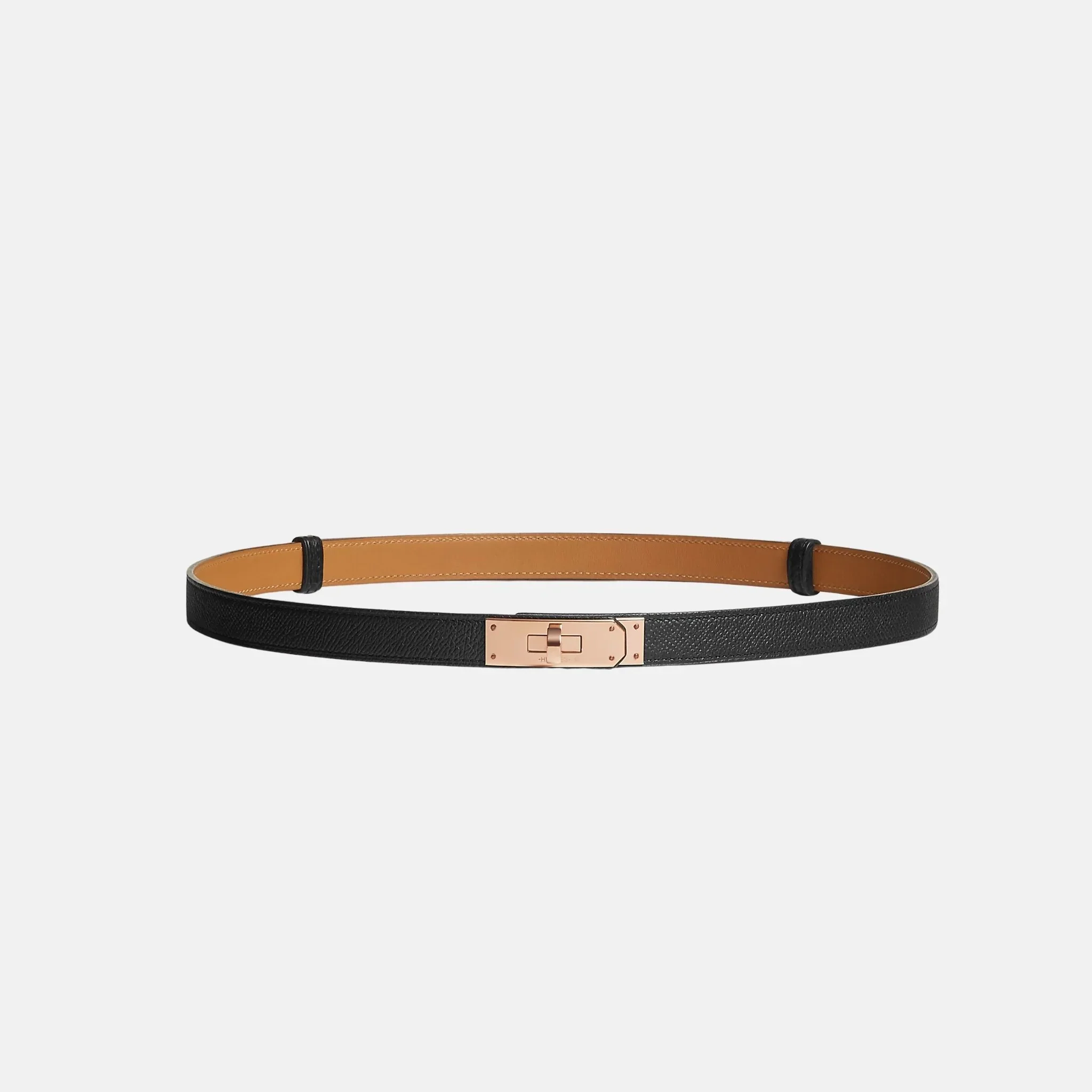 Kelly Belt 18 Epsom Calfskin in Rose Gold
