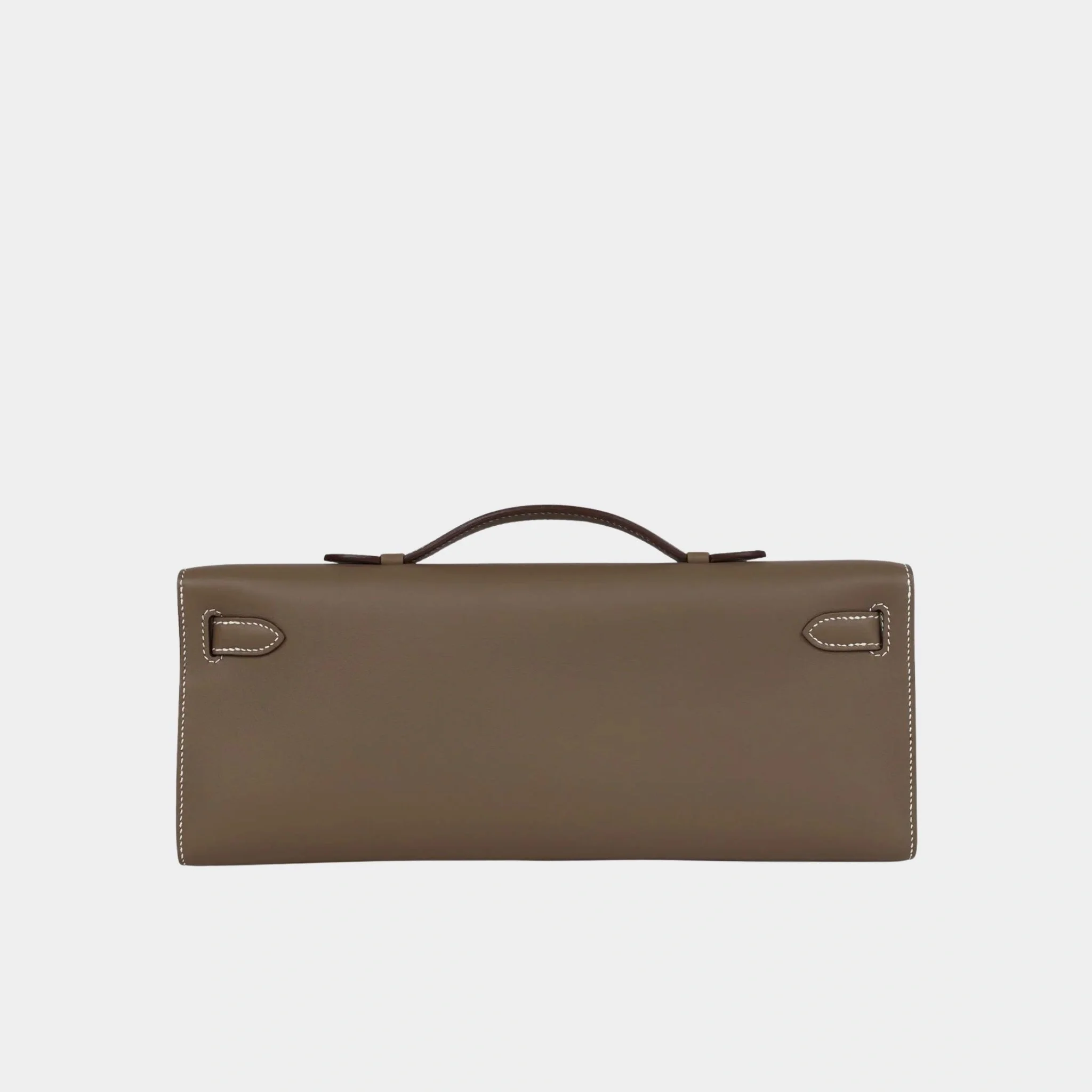 Kelly Cut Clutch Swift Etoupe GHW - Image 2