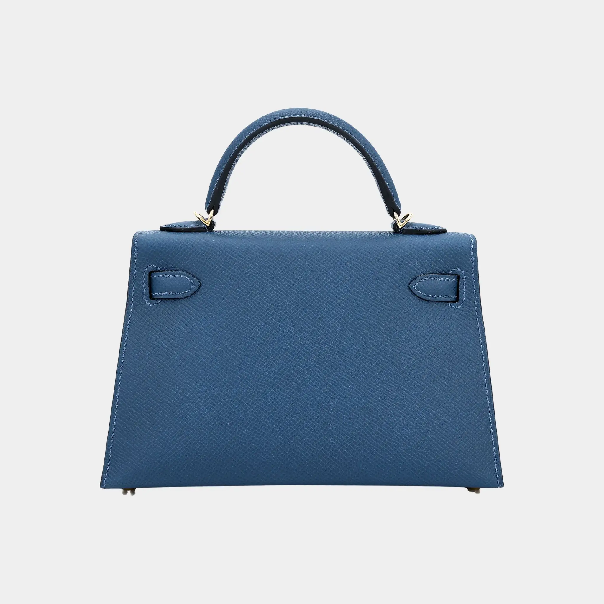 Kelly Mini 20 Epsom Deep Blue GHW - Image 2