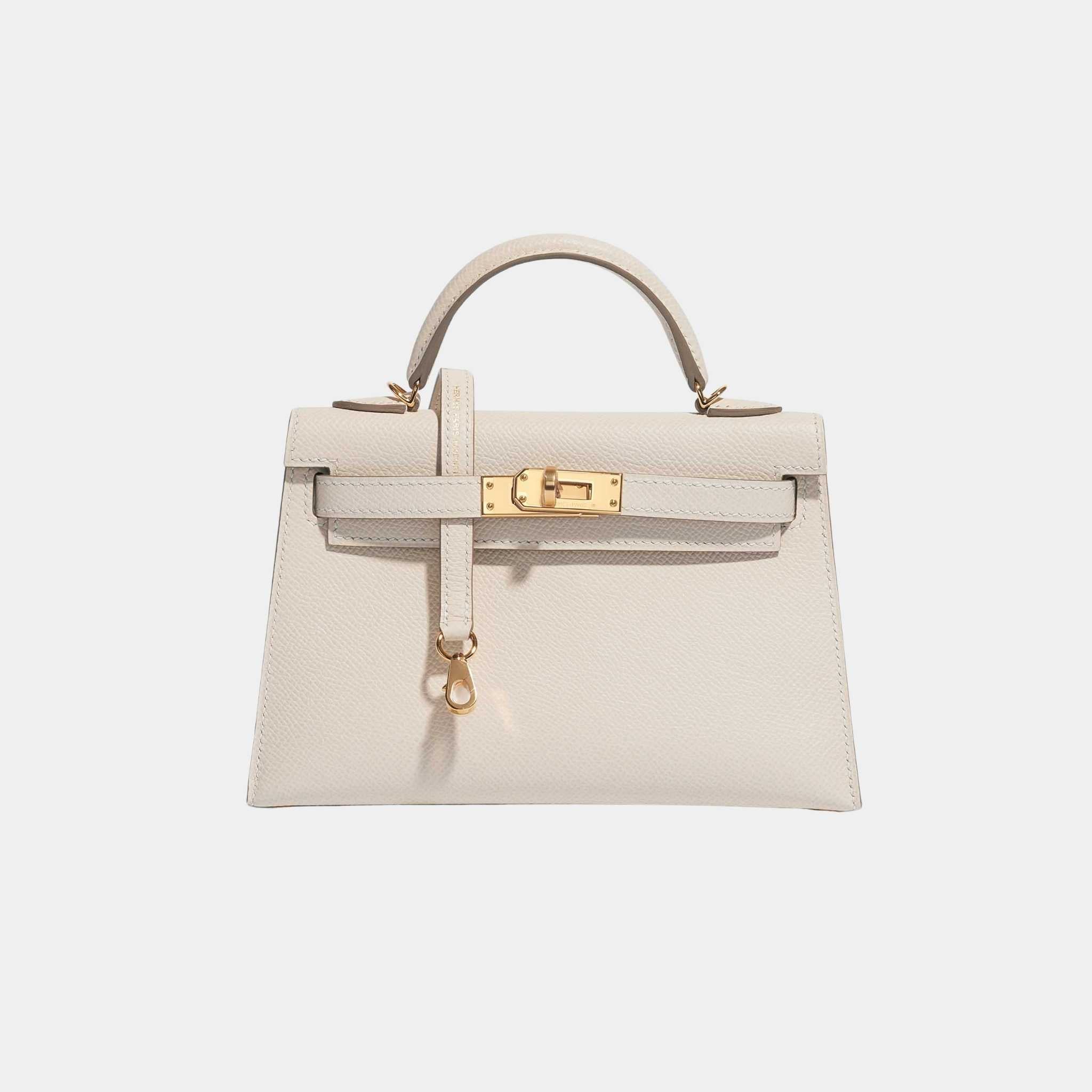 Kelly Mini Epsom Craie GHW
