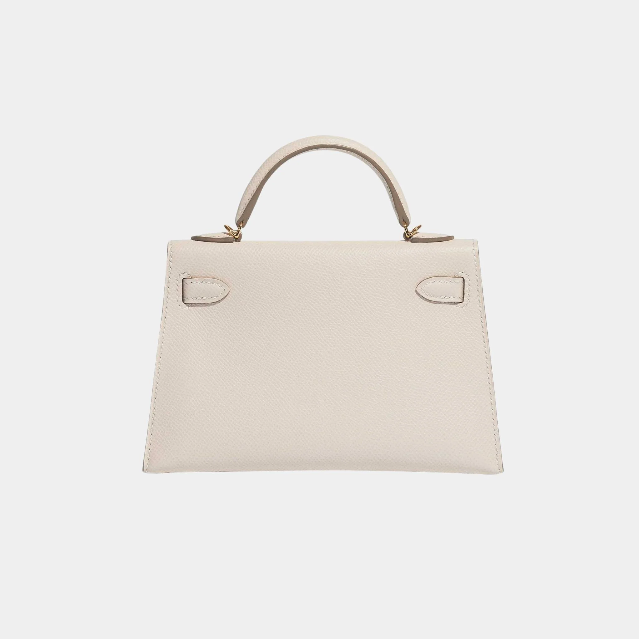 Kelly Mini Epsom Craie GHW - Image 3