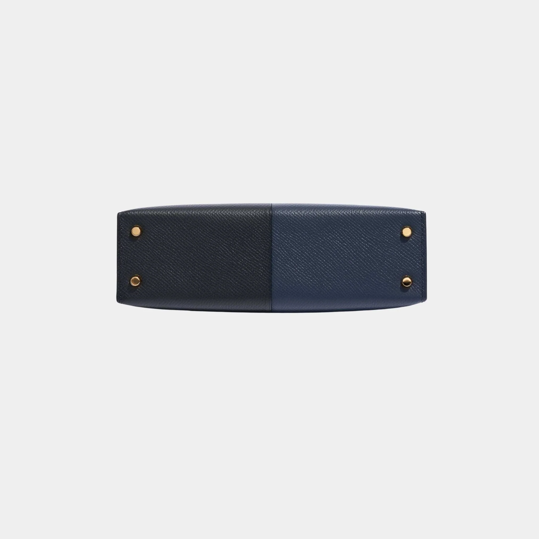 Kelly Mini II 20 Casaque Epsom Bleu Indigo And Black GHW - Image 3