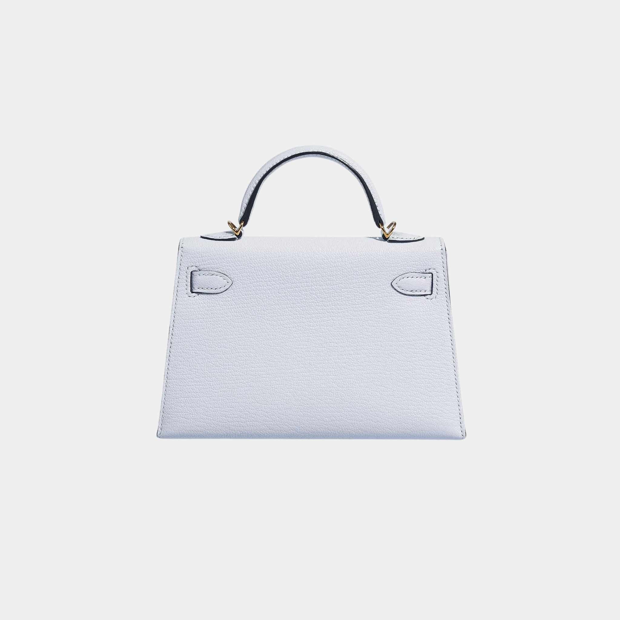 Kelly Mini II 20 Chevre Mysore Blue Brume - Image 3