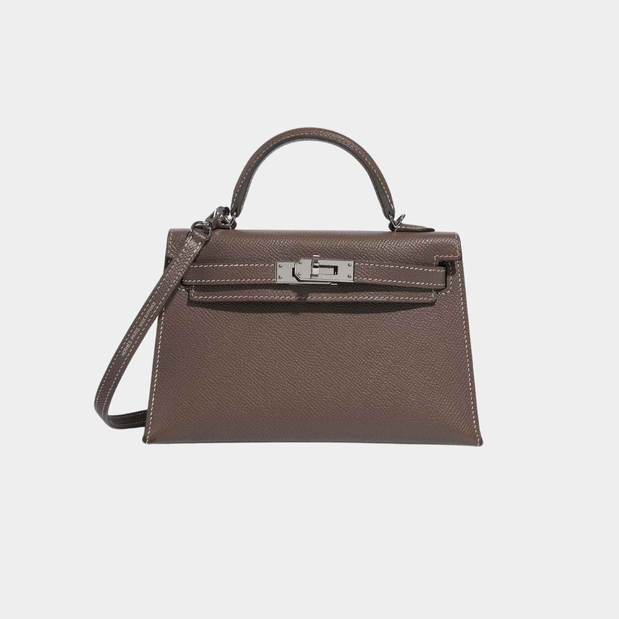 Kelly Mini II 20 Epsom Etoupe PHW