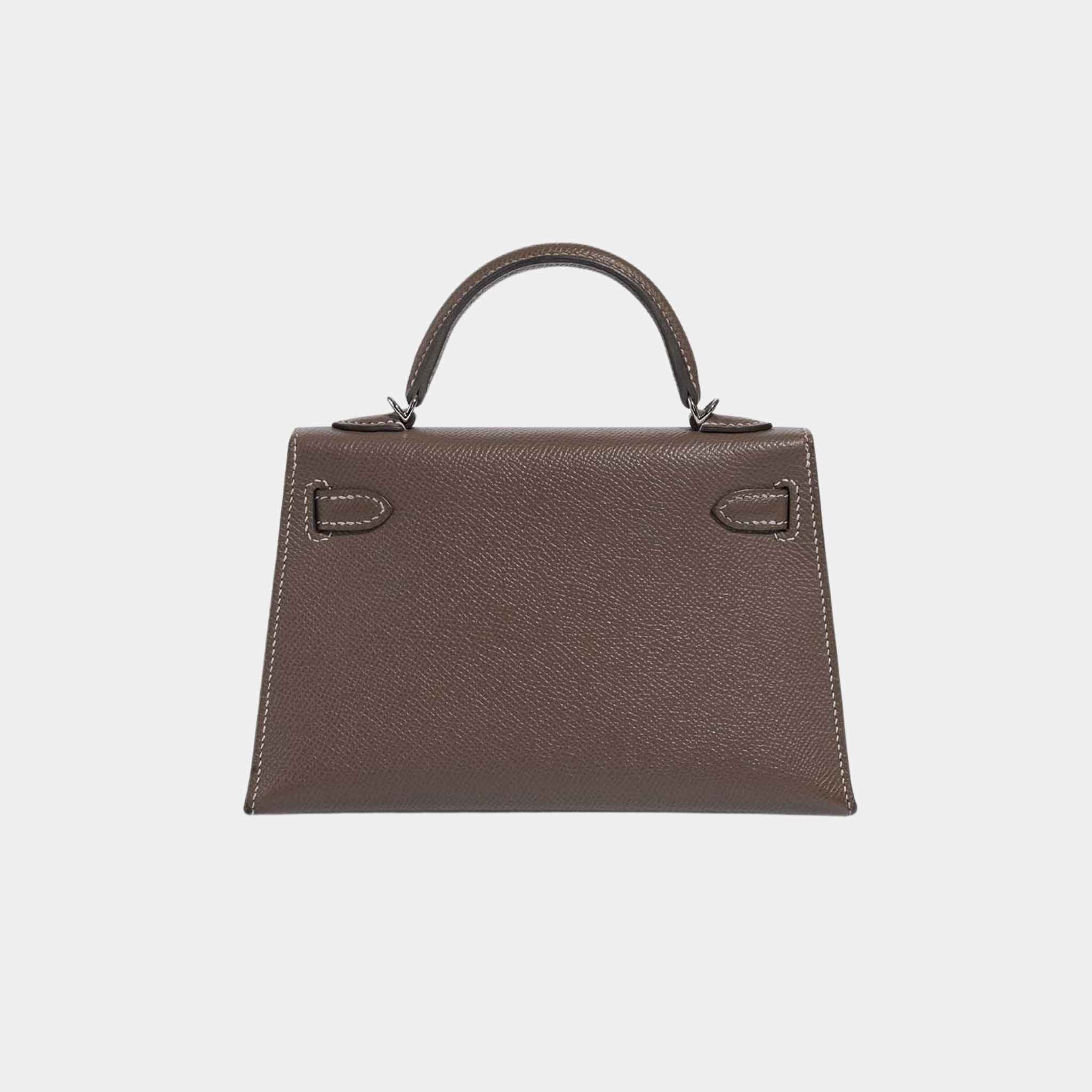 Kelly Mini II 20 Epsom Etoupe PHW - Image 2