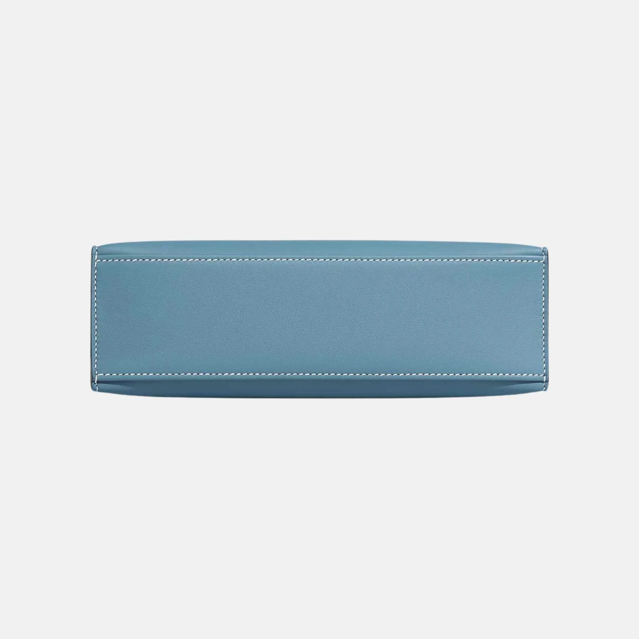 Kelly Pochette Swift Bleu Jean GHW - Image 3