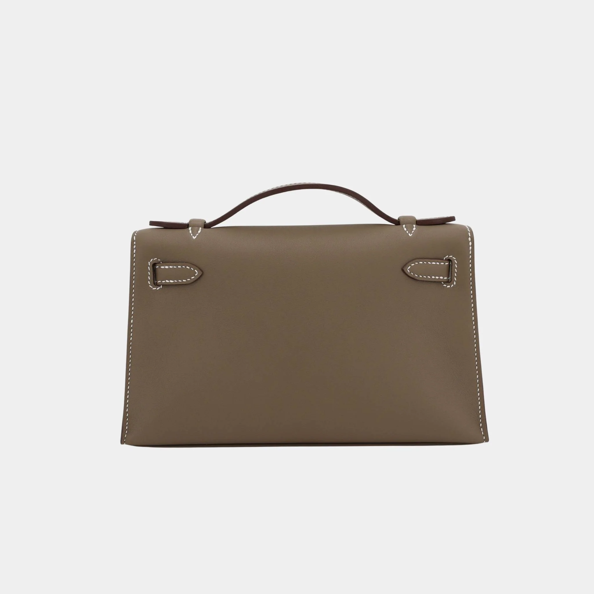 Kelly Pochette Swift Etoupe PHW - Image 2
