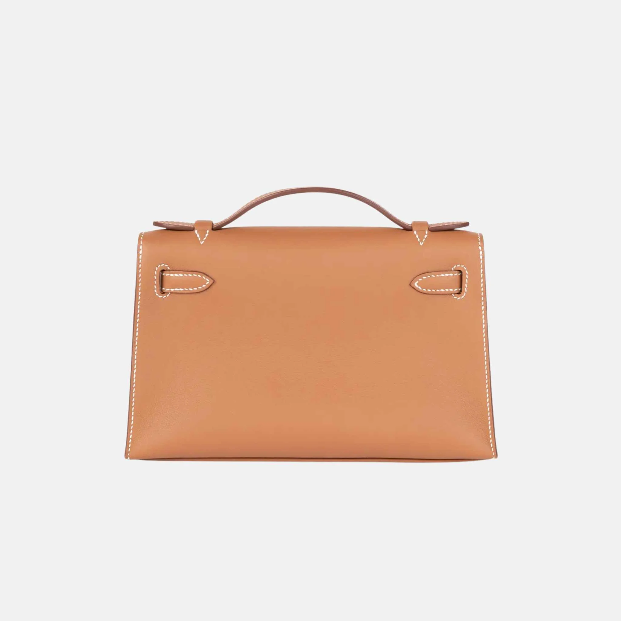 Kelly Pochette Swift Gold GHW - Image 2