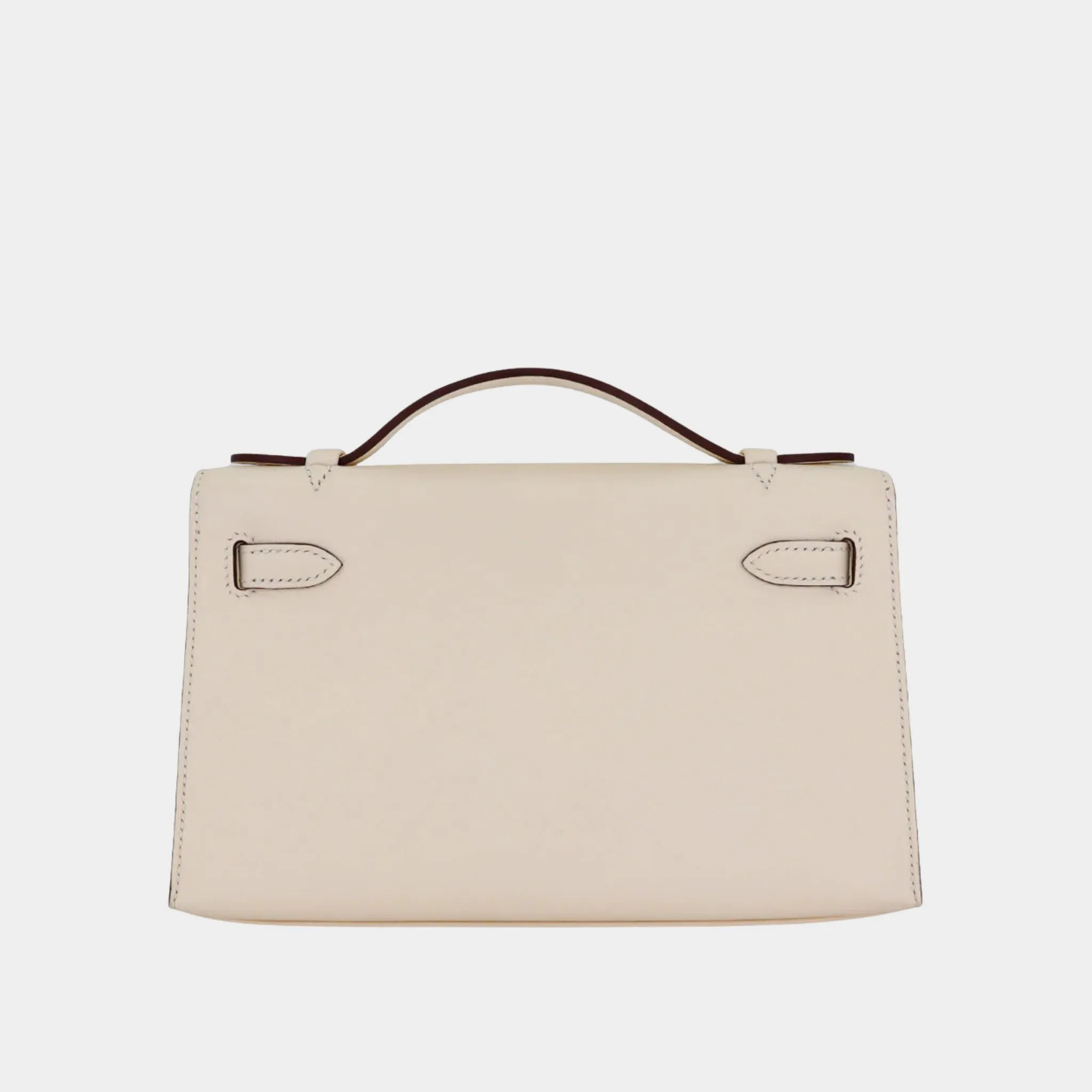 Kelly Pochette Swift Nata GHW - Image 2