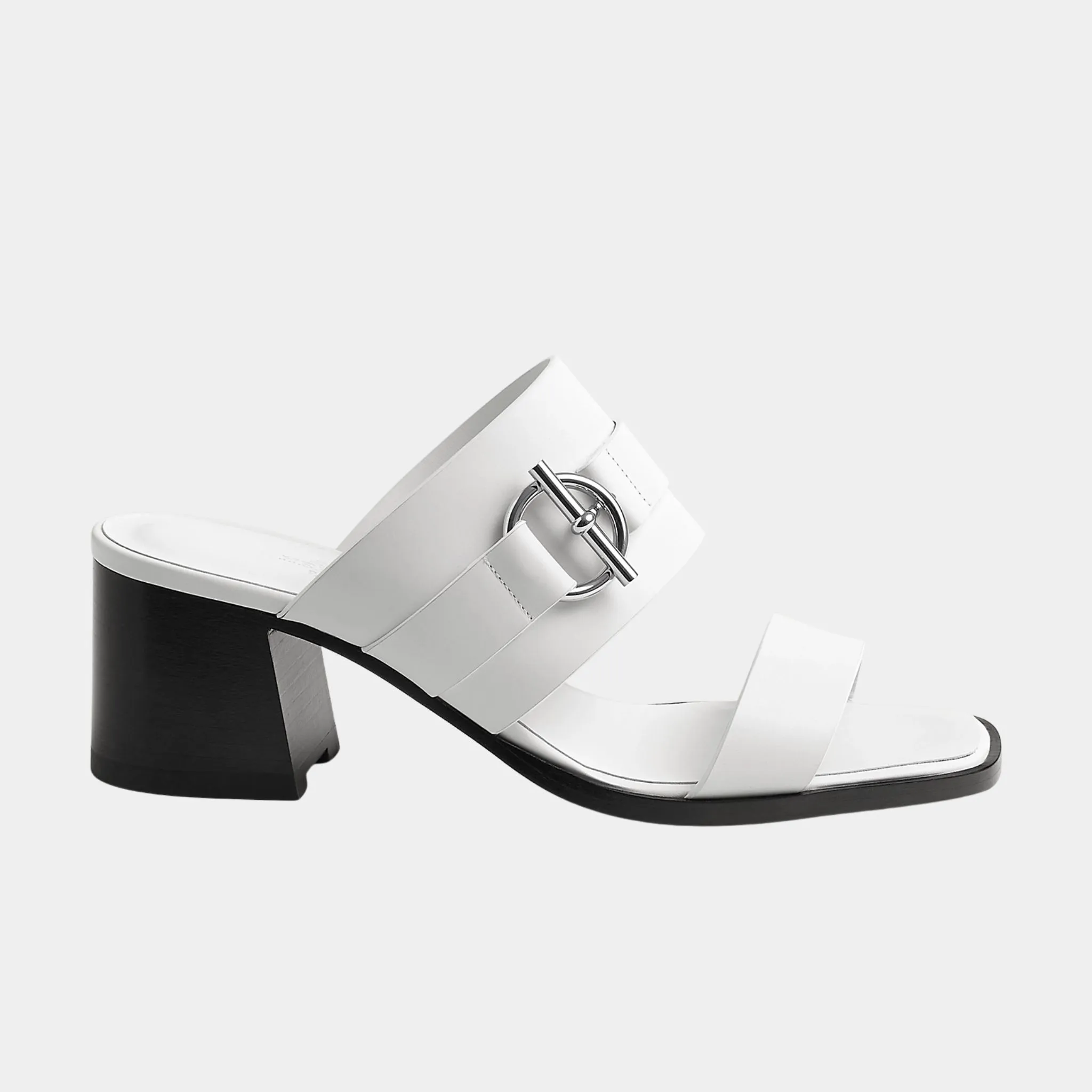 Kute 60 Heeled Sandals in Calfskin - Image 5