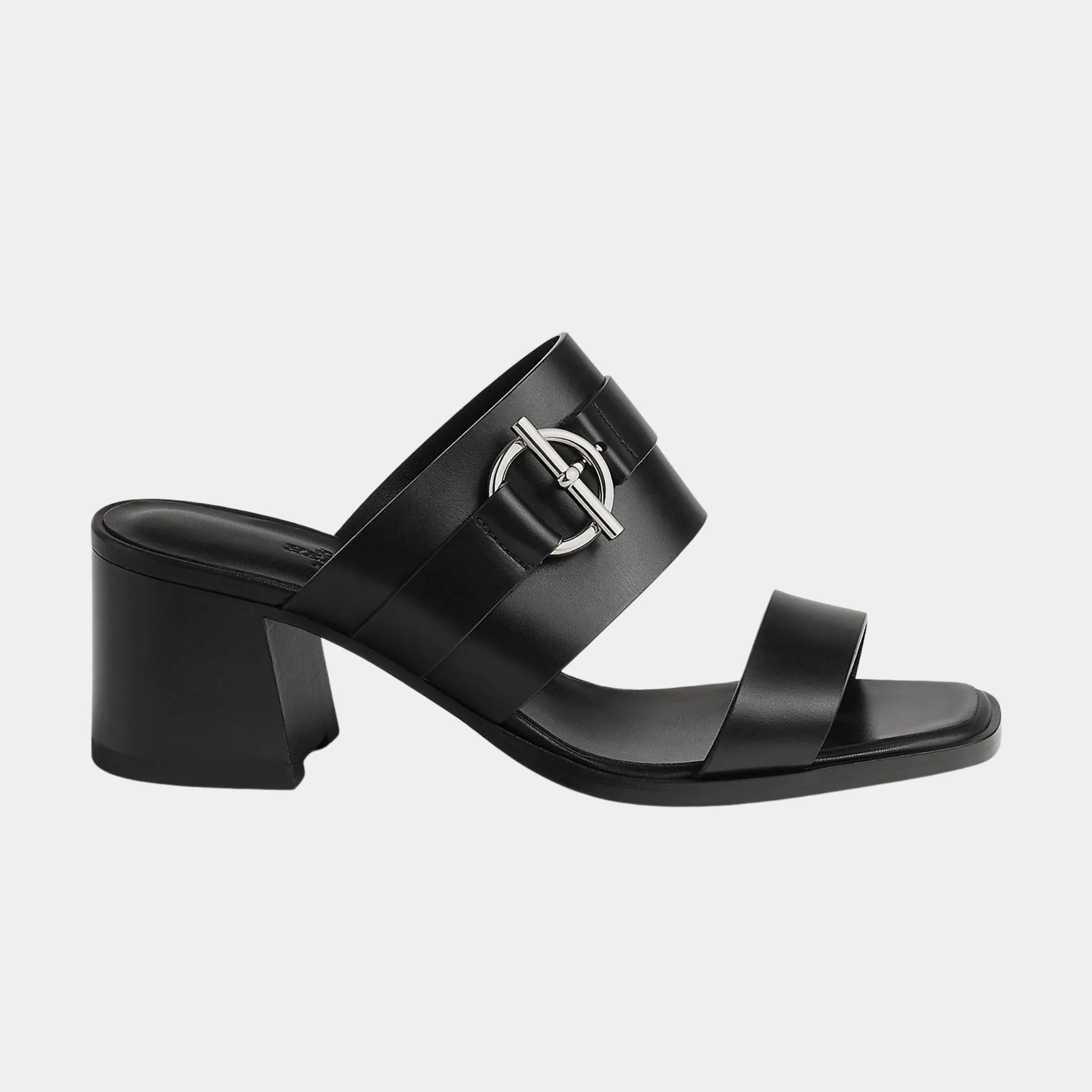Kute 60 Heeled Sandals in Calfskin - Image 8