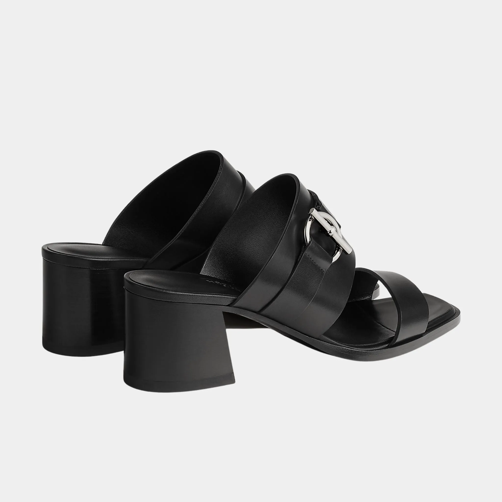 Kute 60 Heeled Sandals in Calfskin - Image 9