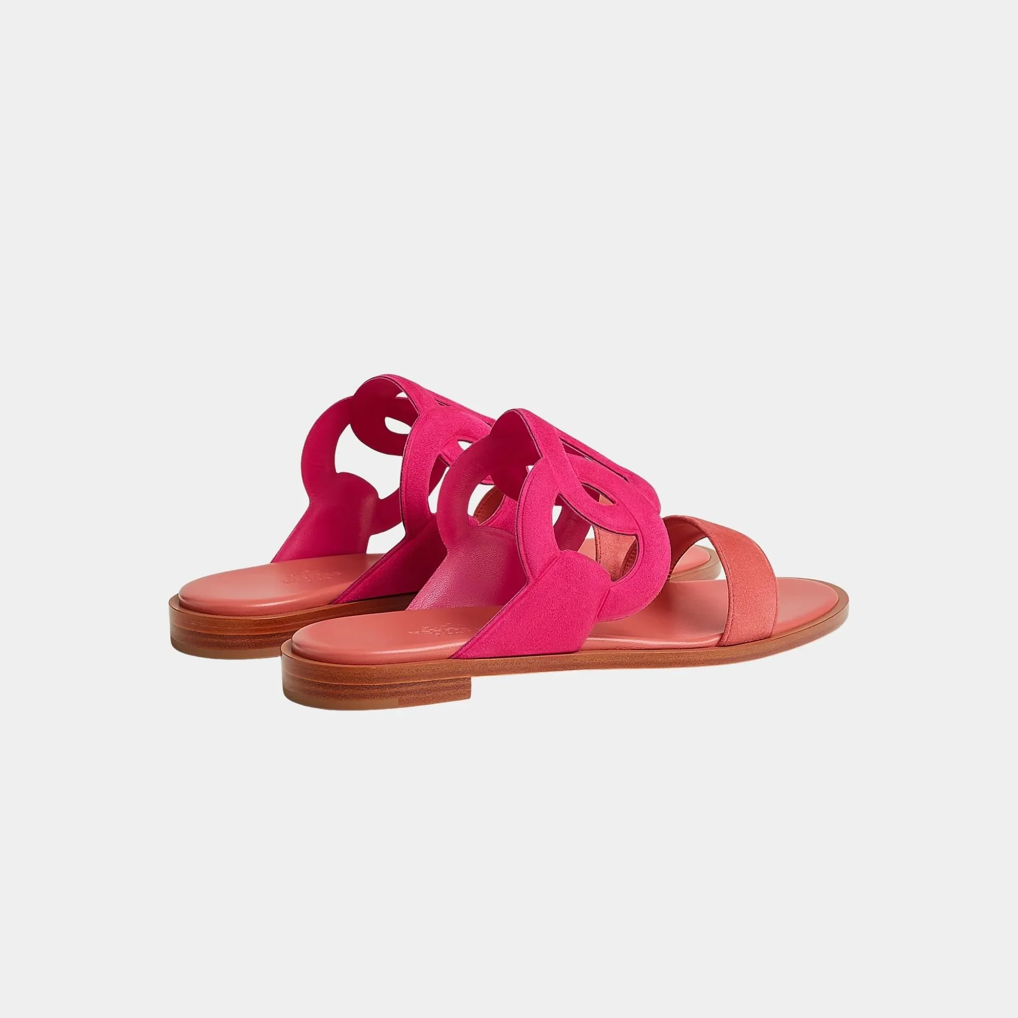 Lagoon Sandals Two-tone Suede Goatskin - Image 3