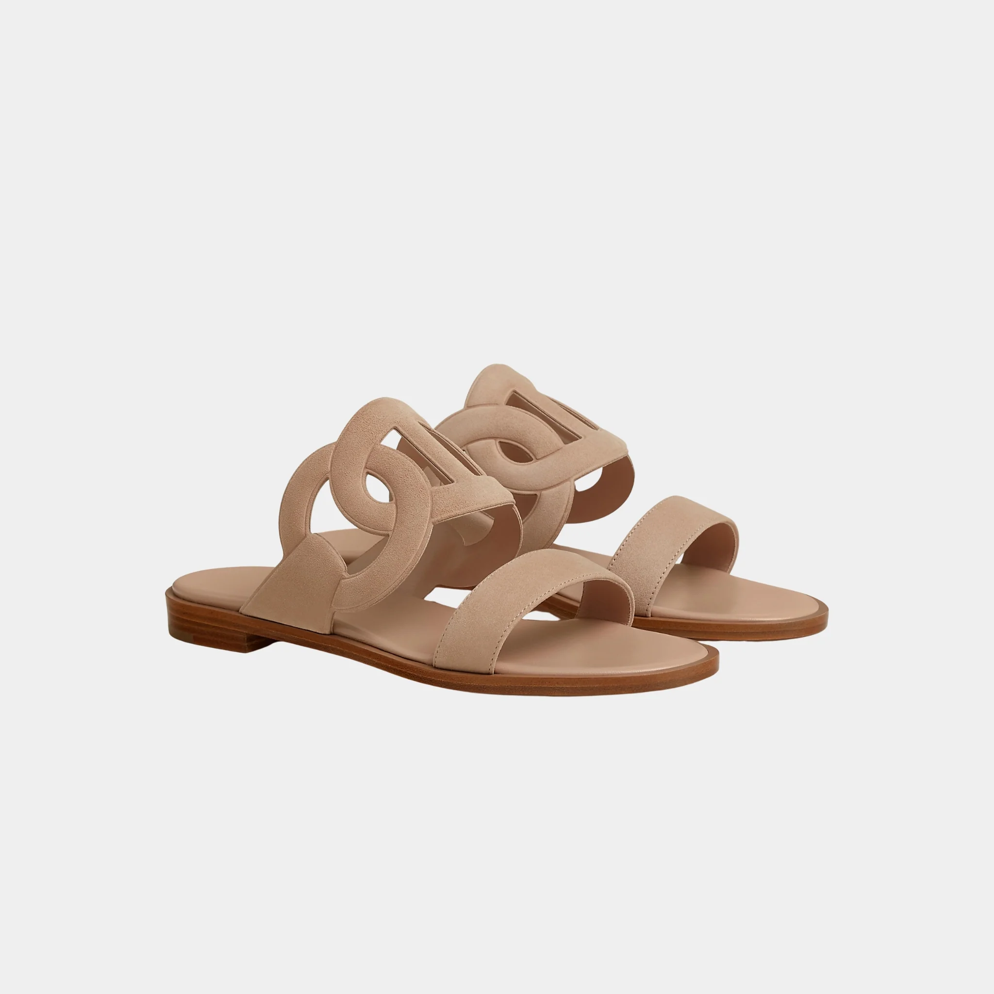 Lagoon Sandals Two-tone Suede Goatskin - Image 7