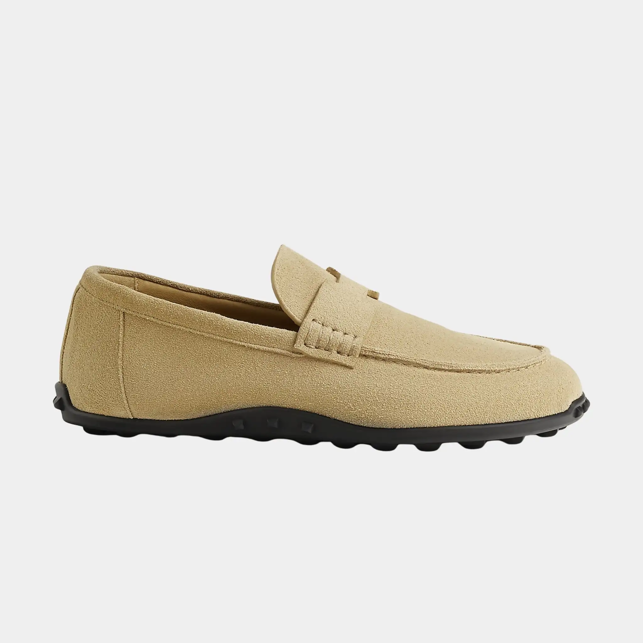 Lazy Loafers in Suede Calfskin - Image 2