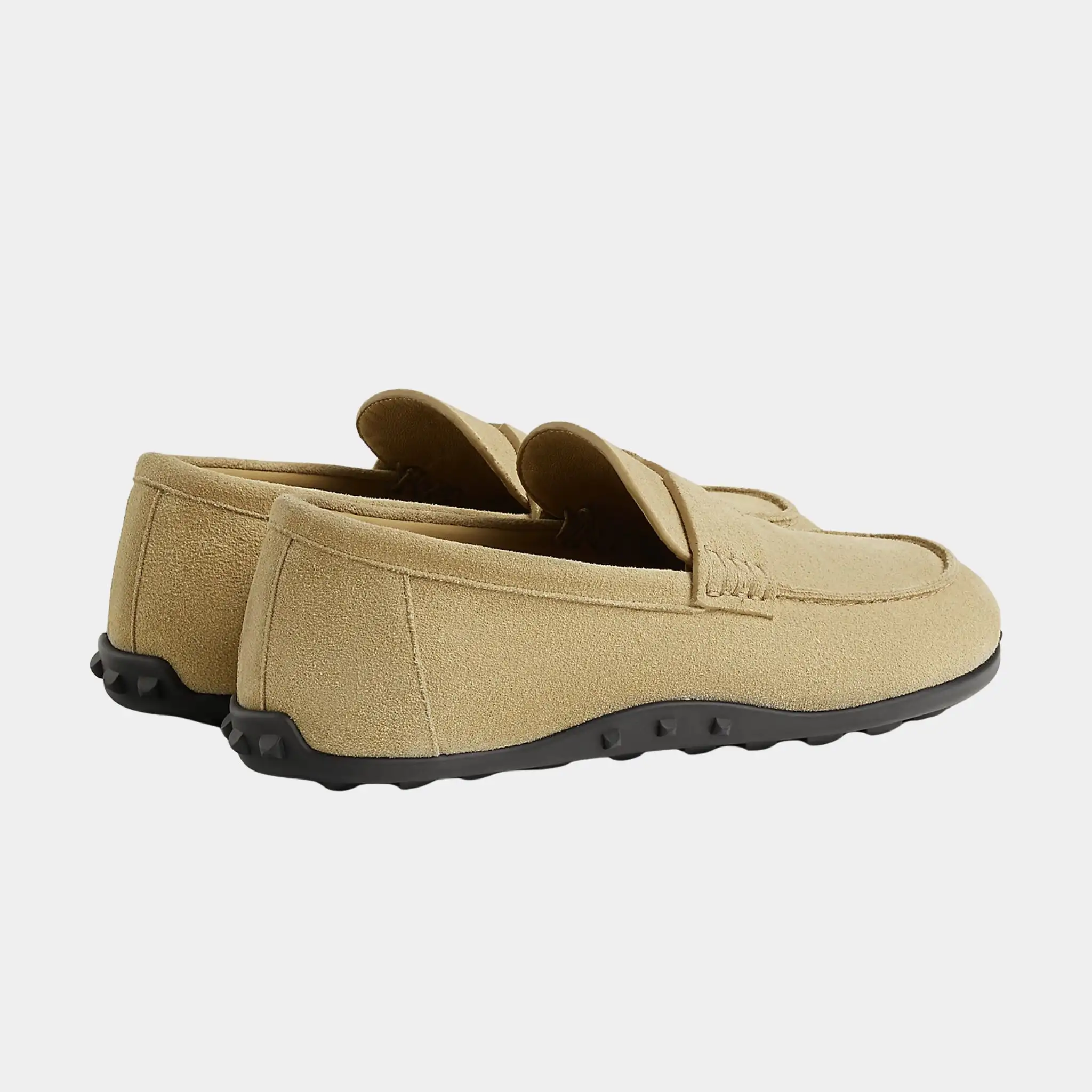 Lazy Loafers in Suede Calfskin - Image 3