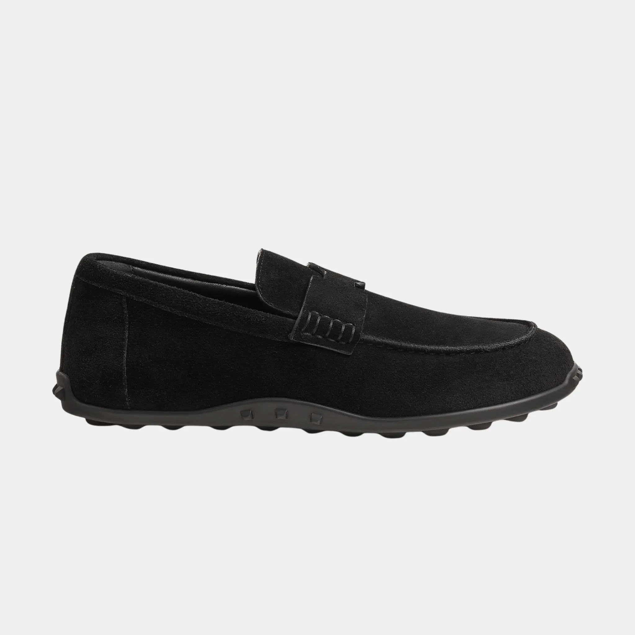 Lazy Loafers in Suede Calfskin - Image 5
