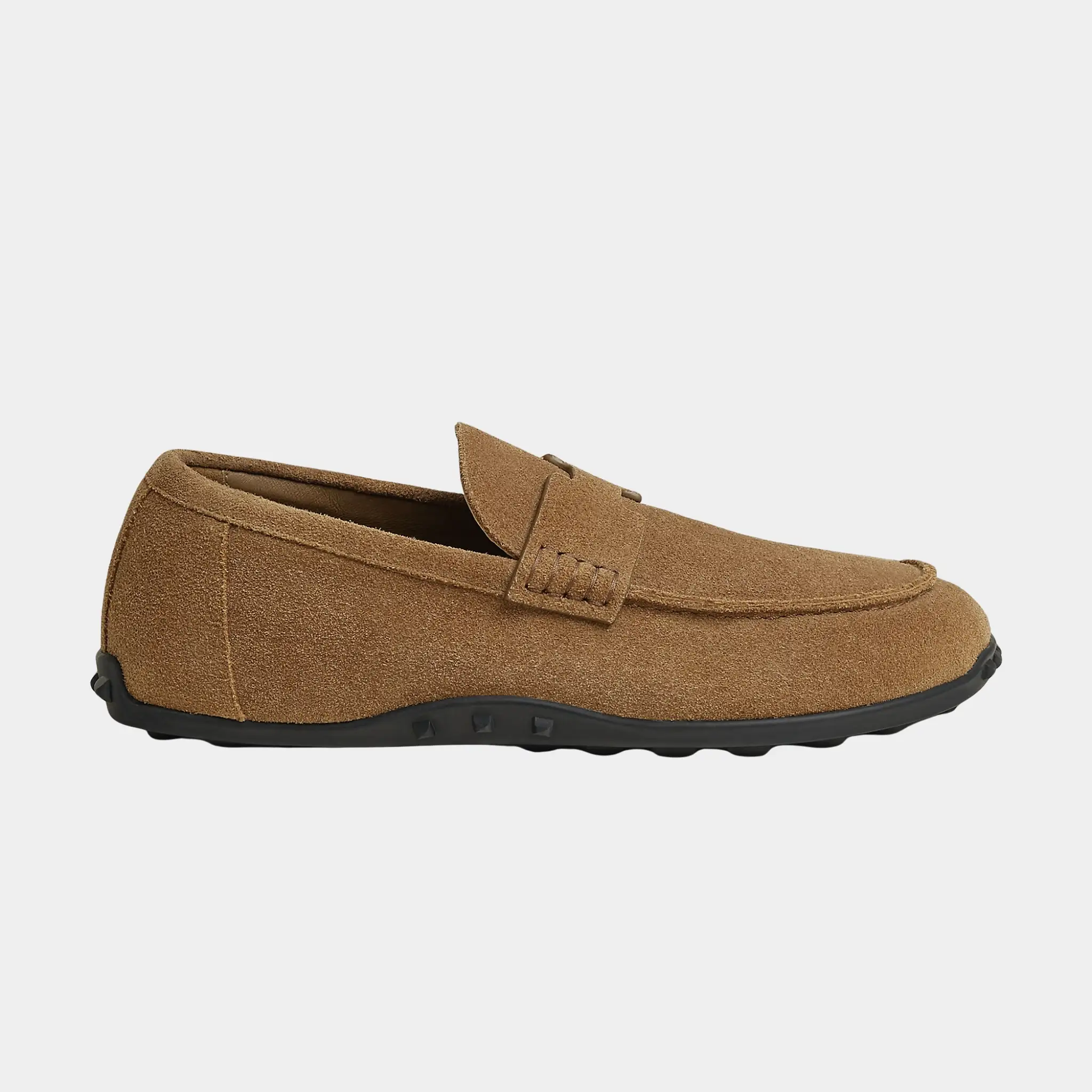 Lazy Loafers in Suede Calfskin - Image 8