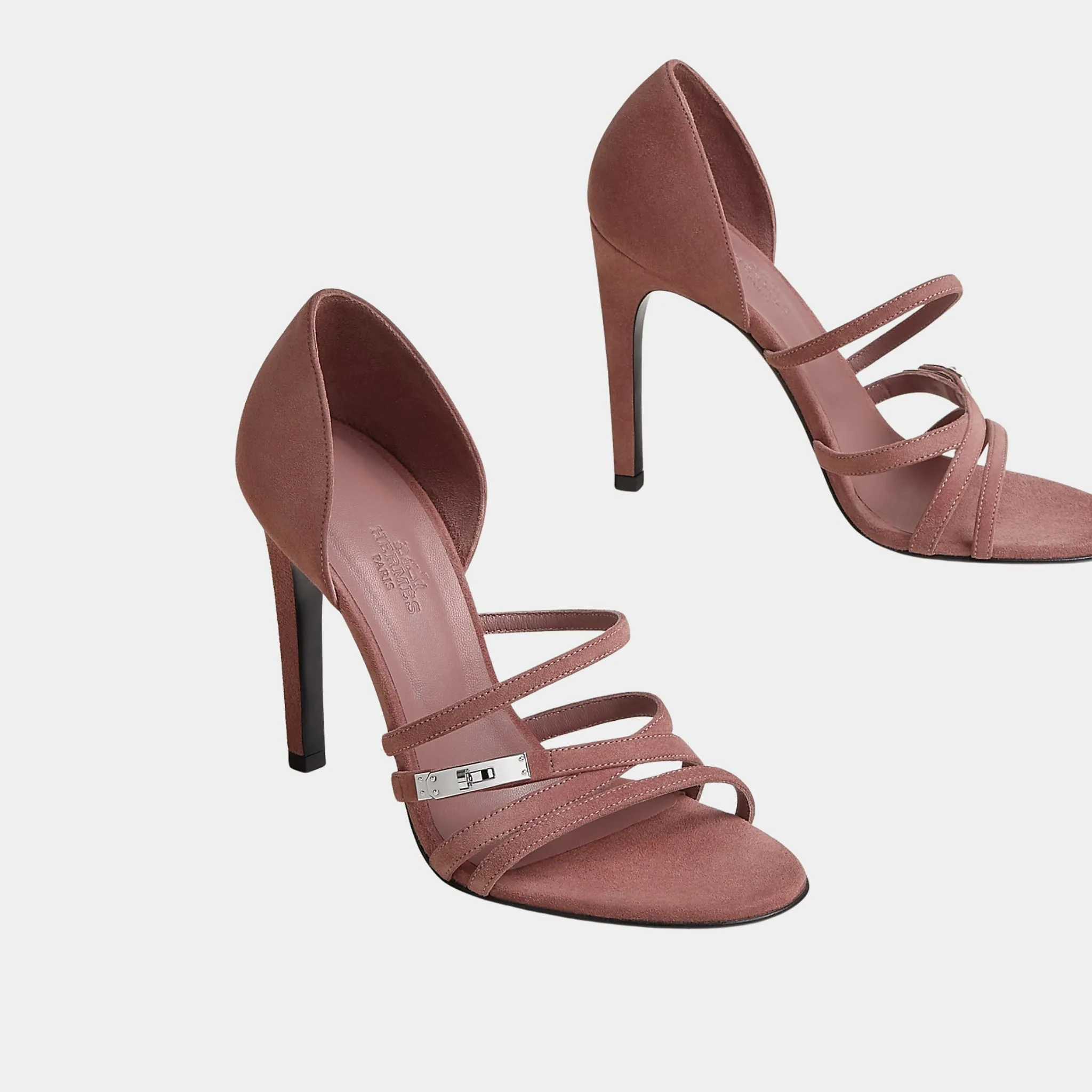 Lipstick 105 Sandal in Suede Goatskin - Image 2