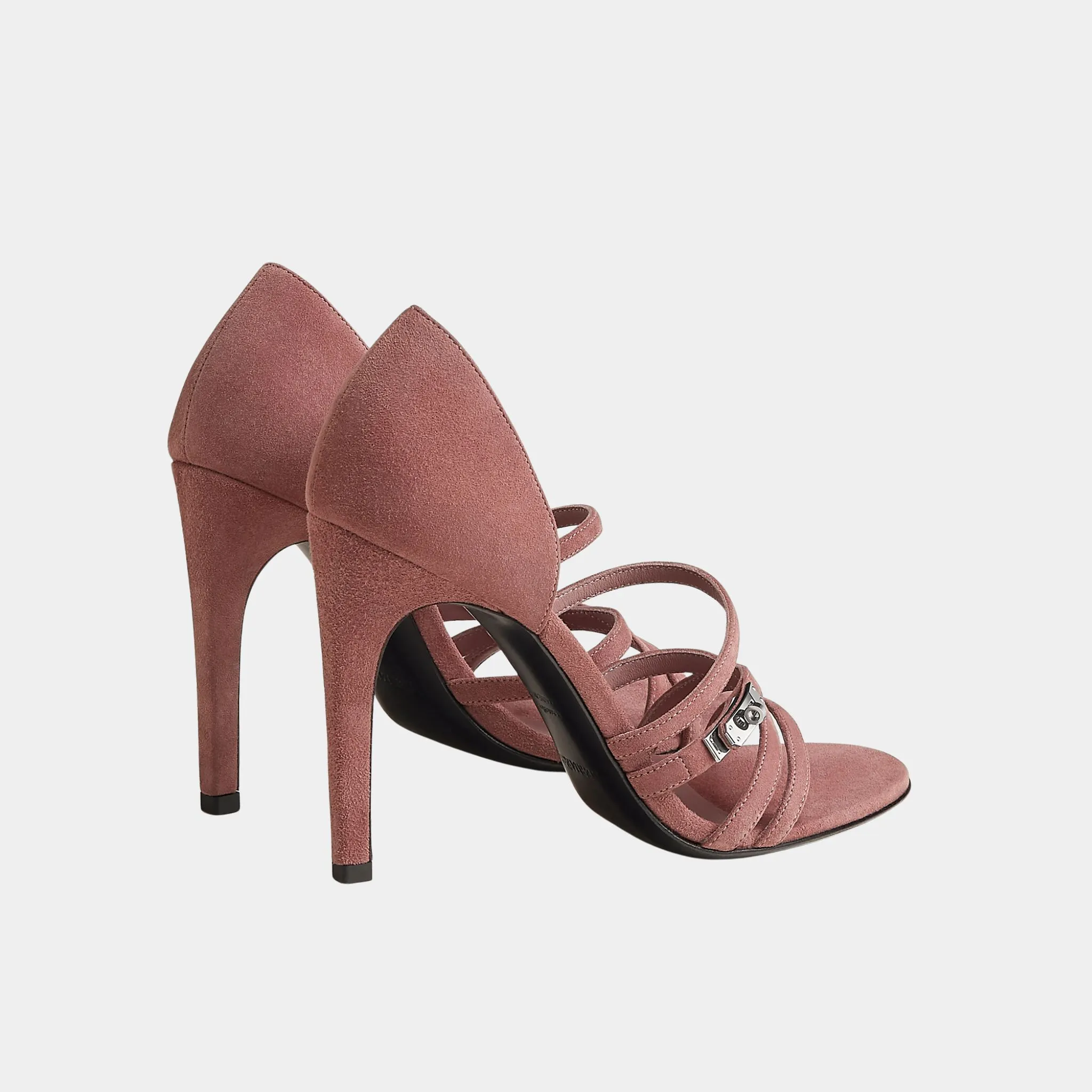 Lipstick 105 Sandal in Suede Goatskin - Image 3