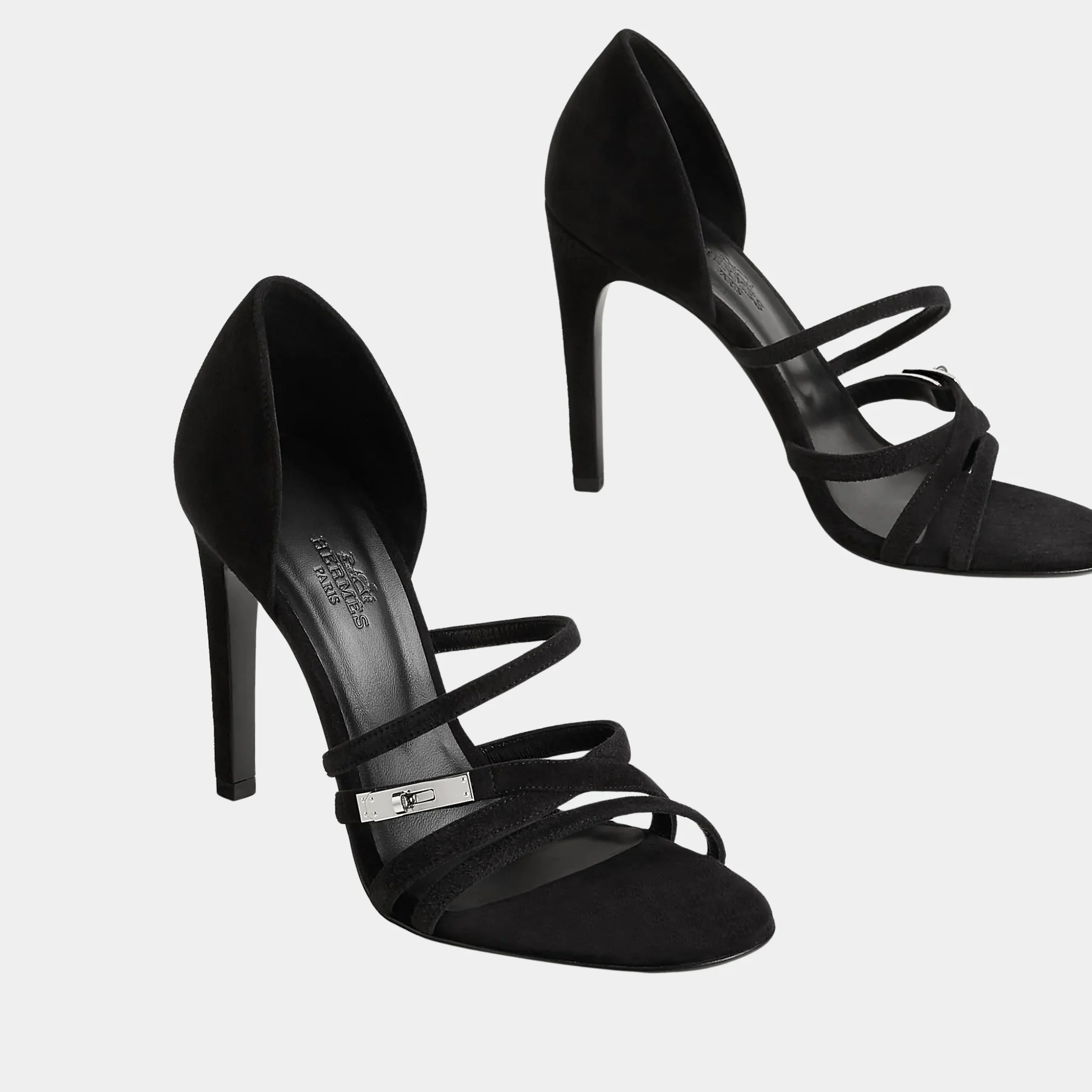 Lipstick 105 Sandal in Suede Goatskin - Image 5