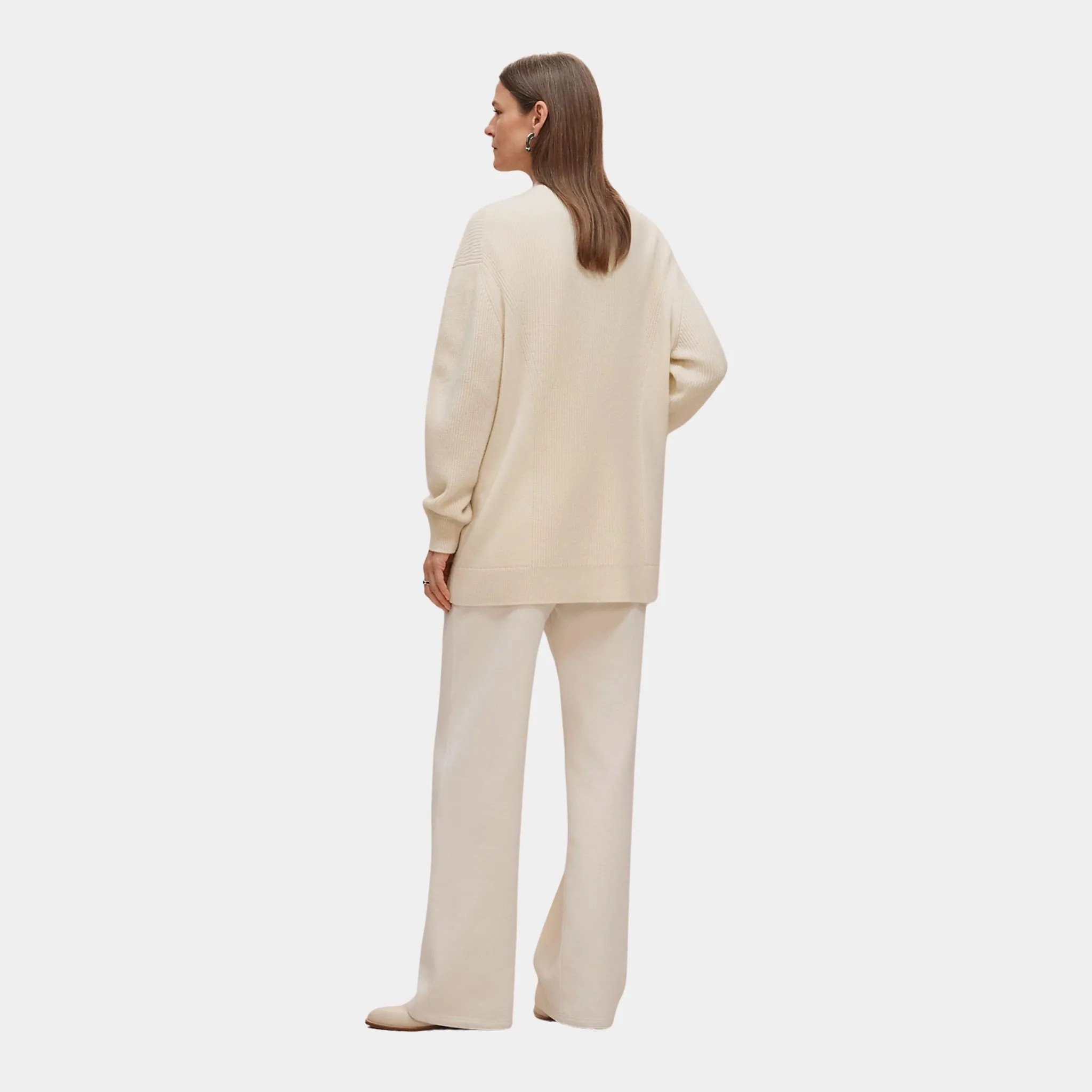Long Cardigan in Plain Scottish Cashmere - Image 6