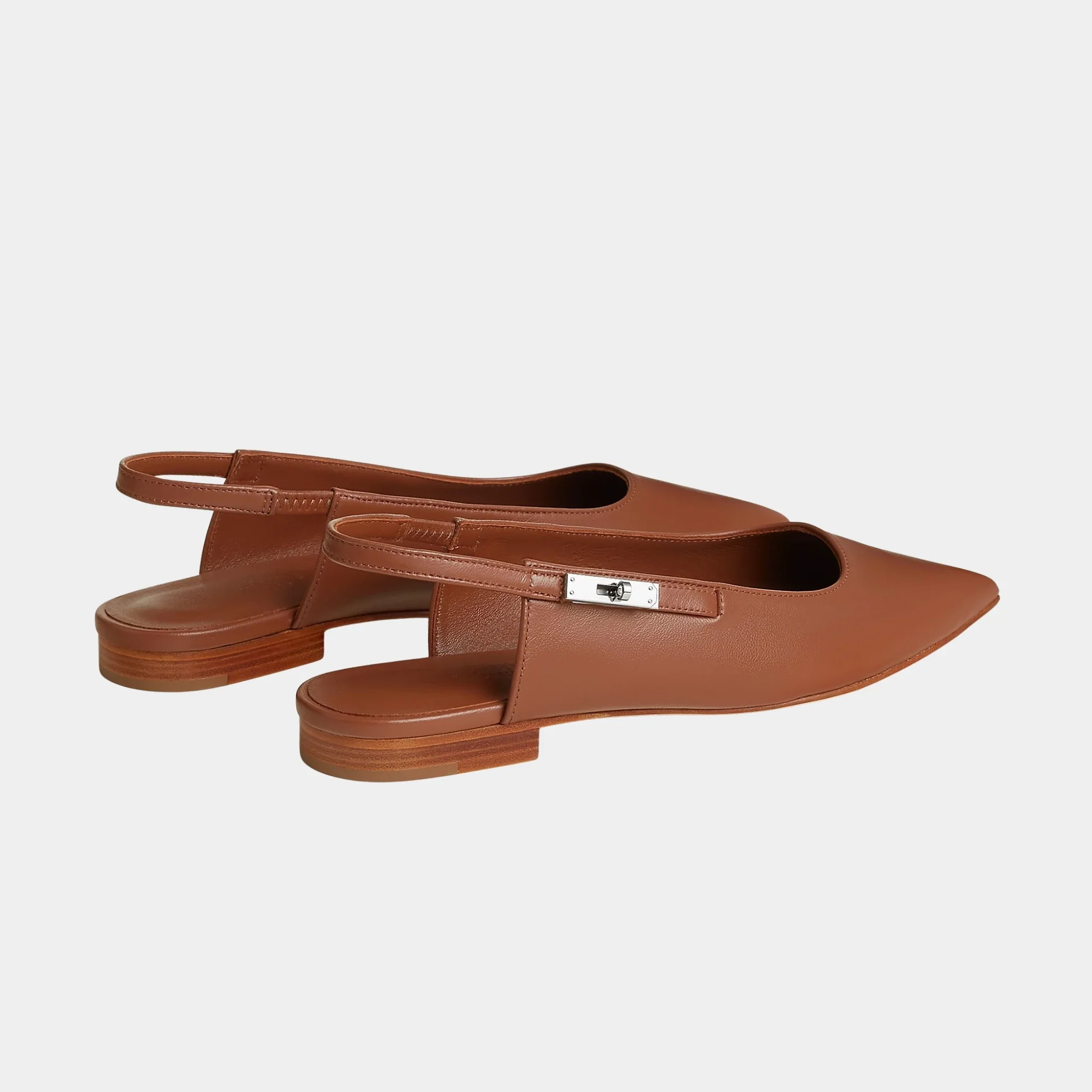 Lovely Slingbacks in Nappa Leather - Image 3