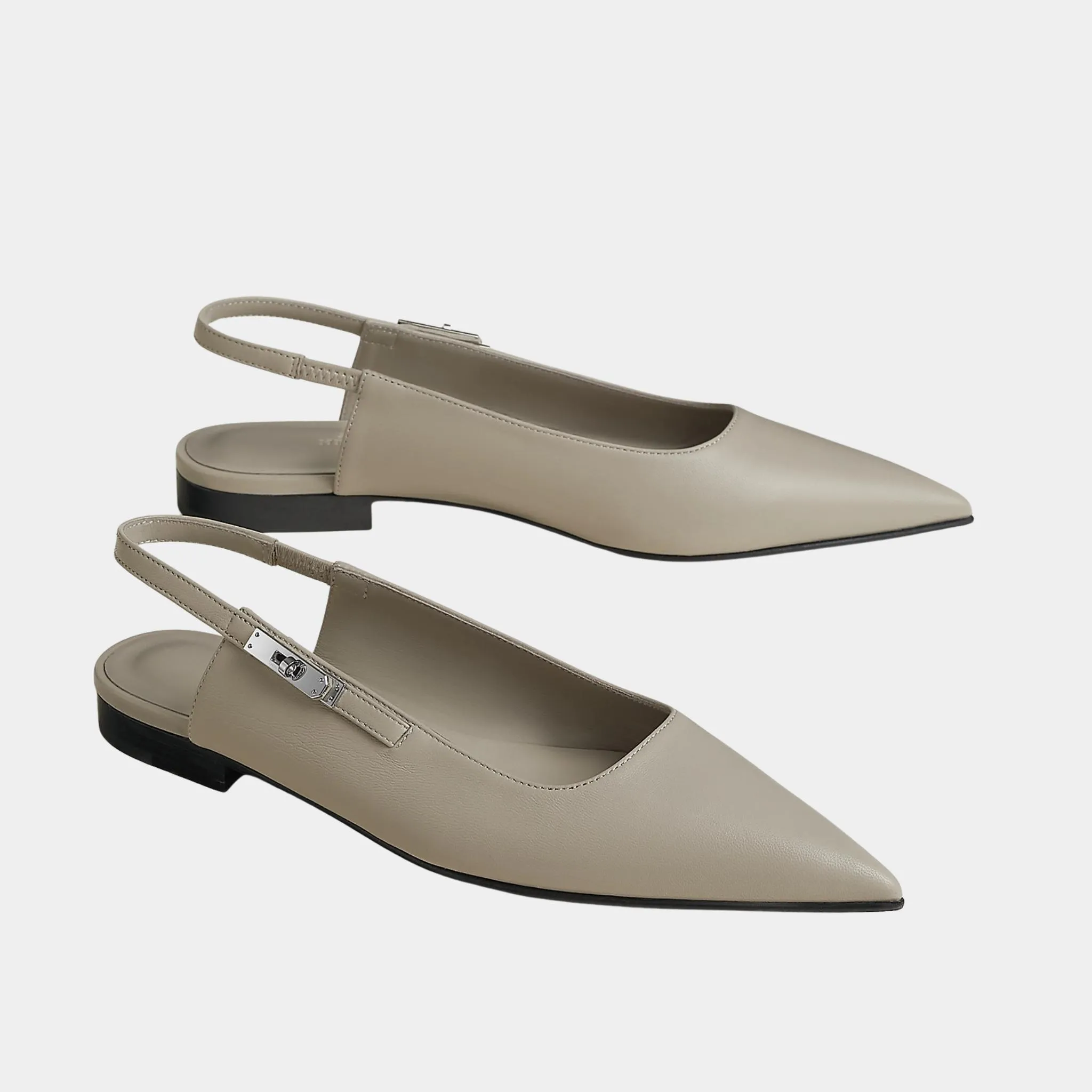 Lovely Slingbacks in Nappa Leather - Image 7