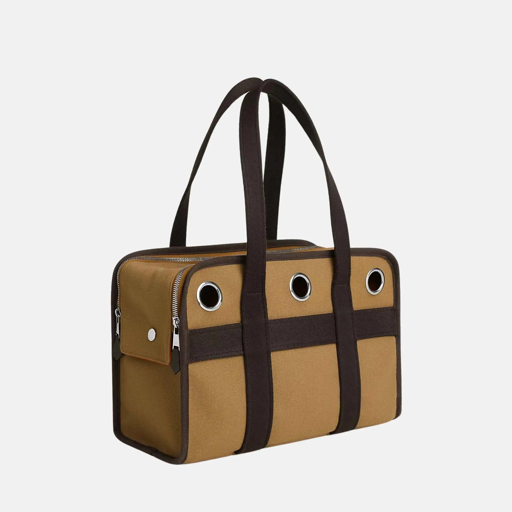 Luxury Small Dogs Carrier With Side Pocket - Image 2