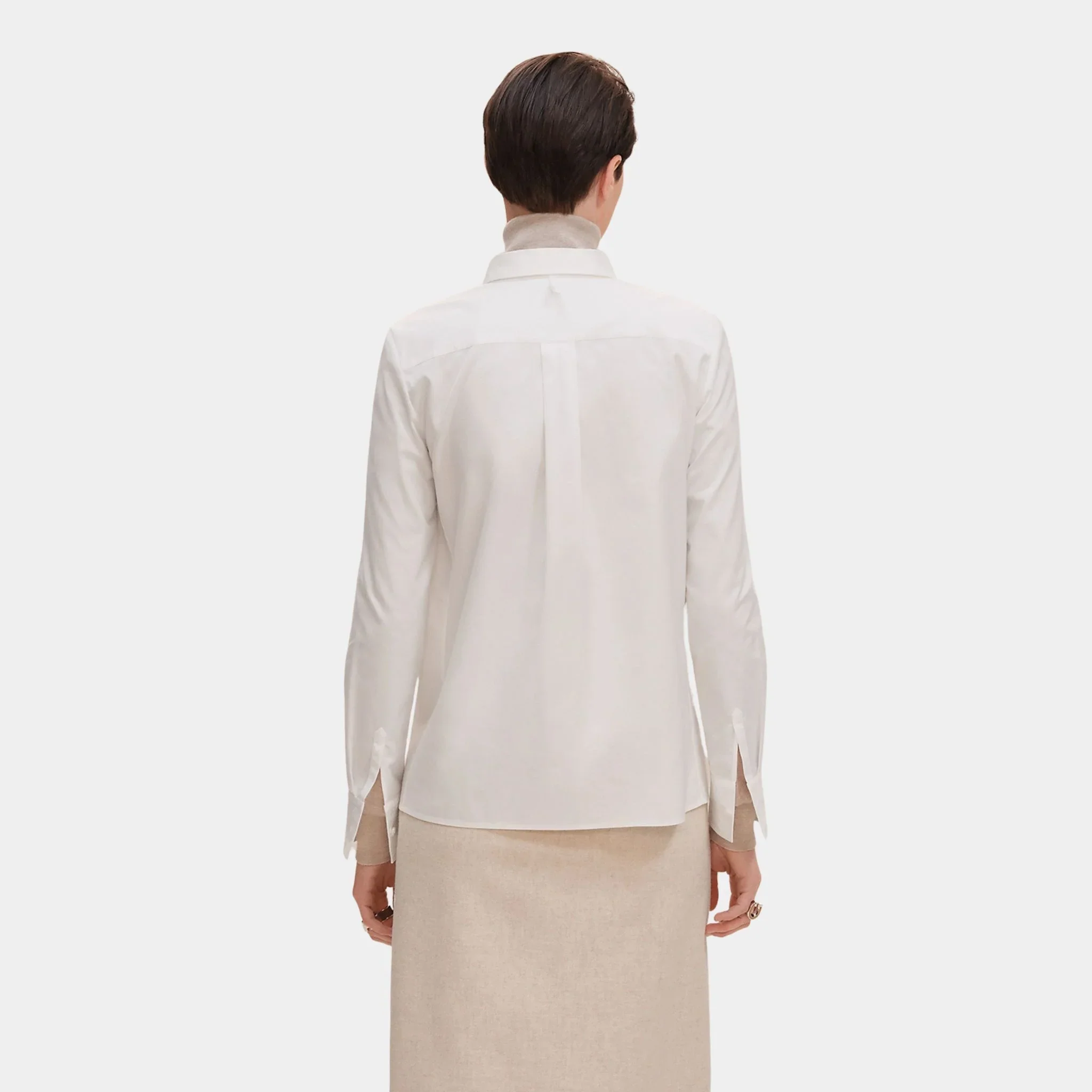 Micro Shirt in Cotton Twill - Image 2