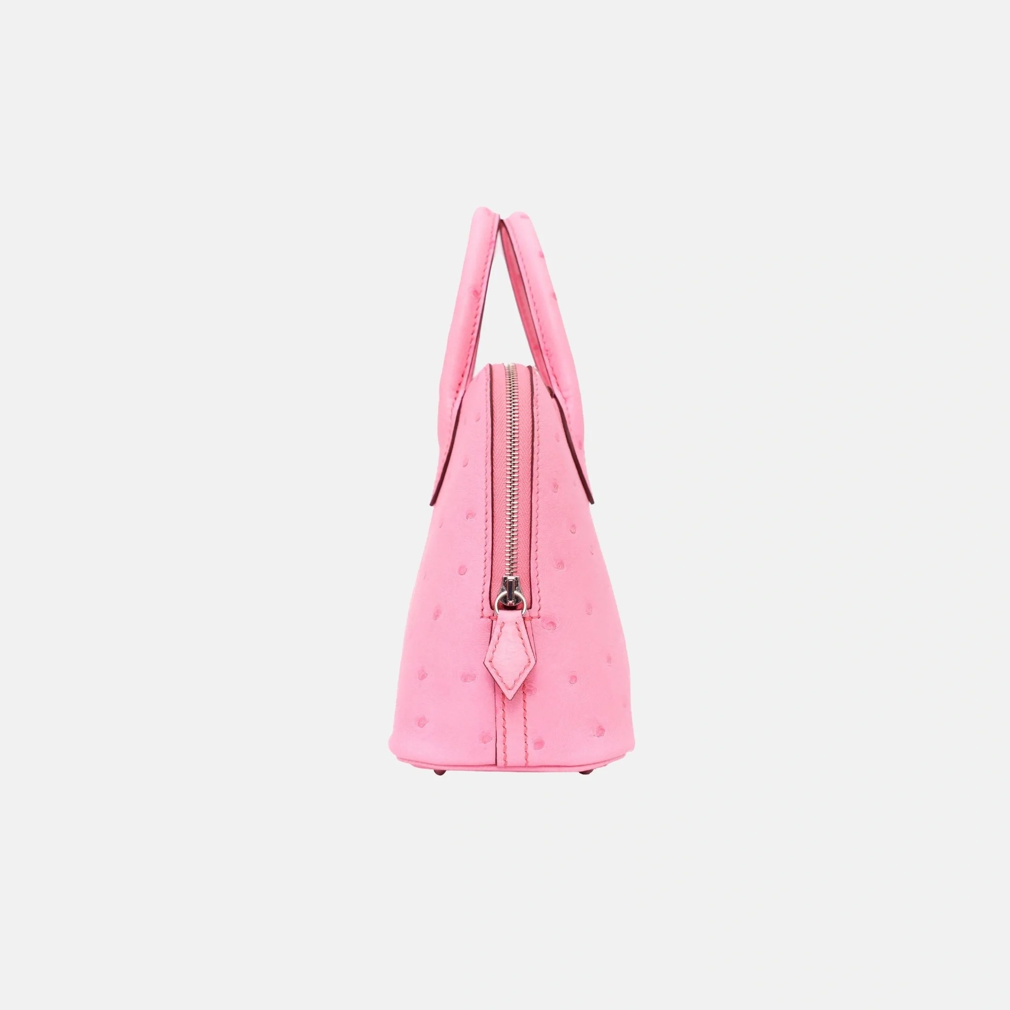 Mini Bolide Rose Bubblegum Ostrich PHW - Image 2