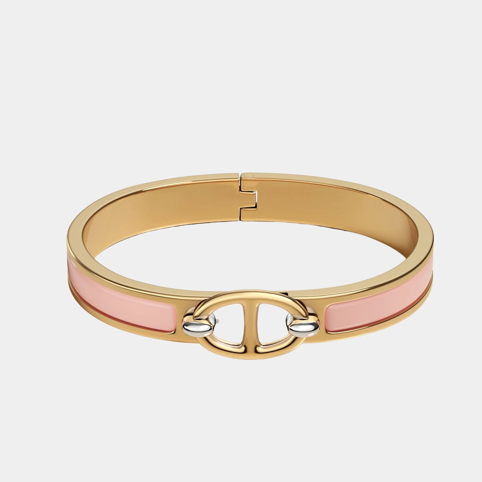 Mini Clic Chaine d'Ancre Bracelet Gold Plated - Image 3