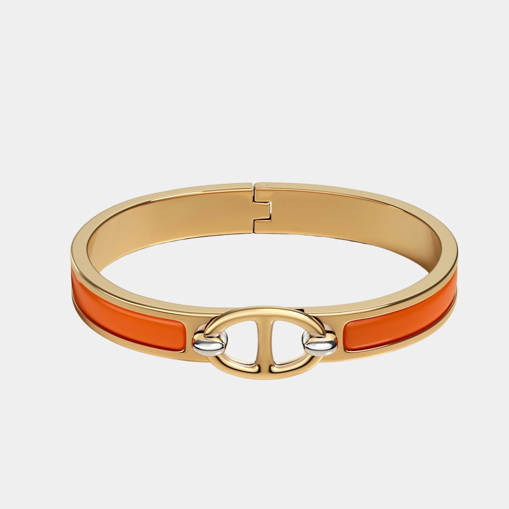 Mini Clic Chaine d'Ancre Bracelet Gold Plated - Image 6