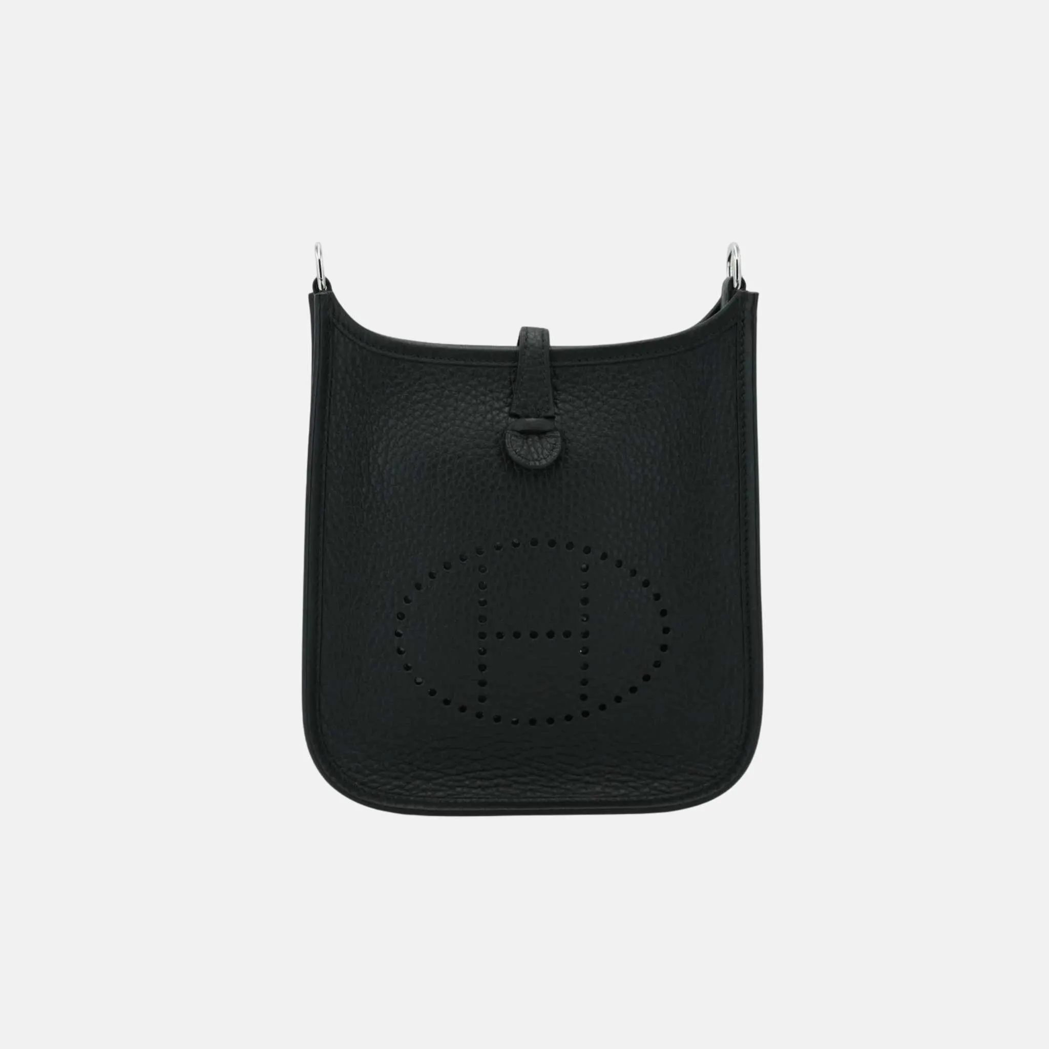 Mini Evelyne TPM Amazone 89 Taurillon Clemence Black PHW