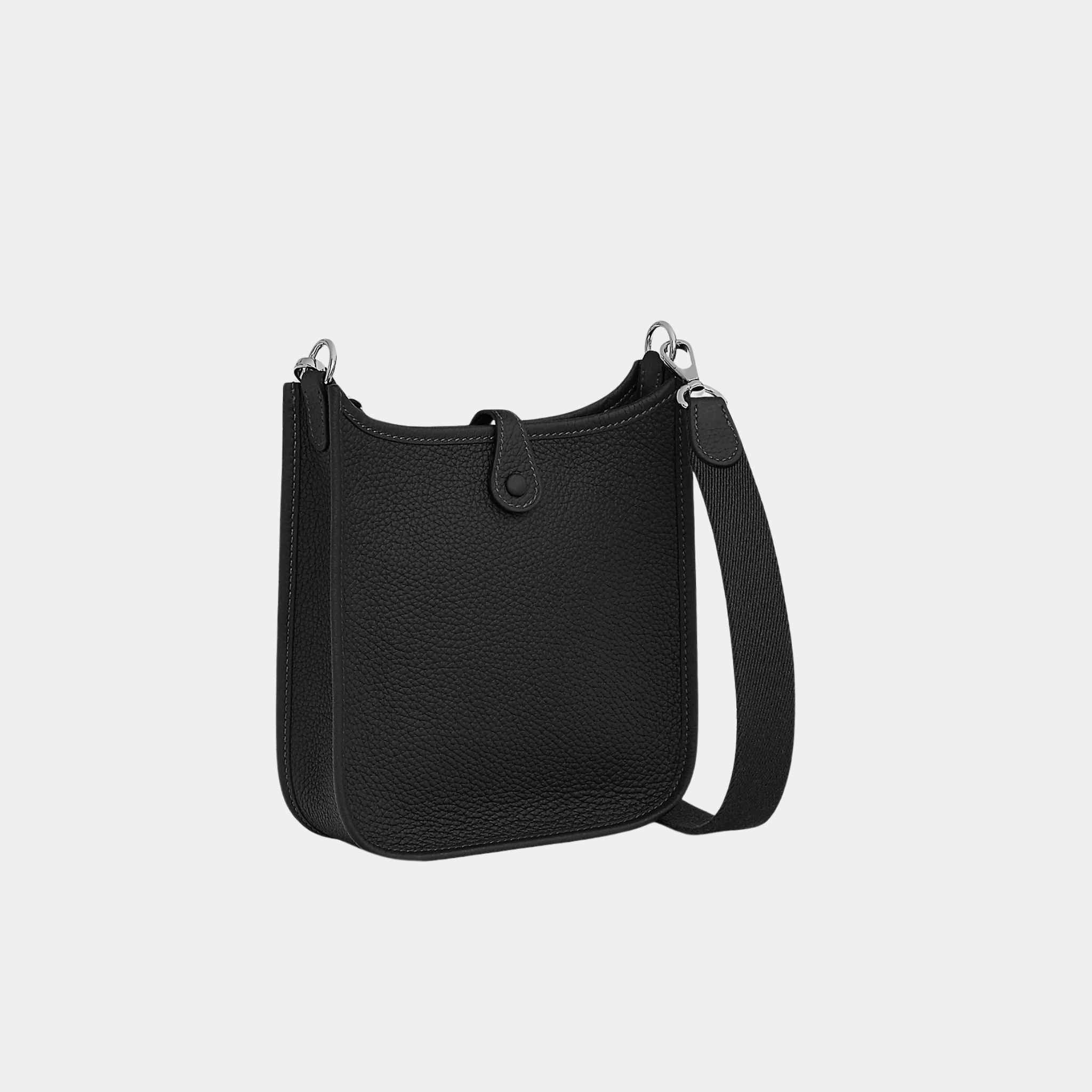 Mini Evelyne 16 Amazone 112cm Taurillon Clemence Black PHW - Image 2