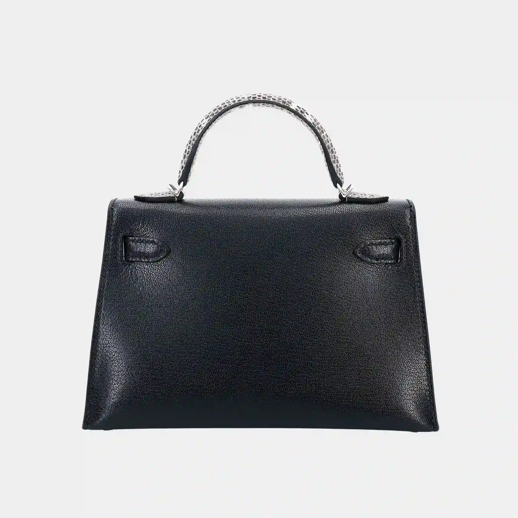 Mini Kelly II Chamkila-Lizard Black/Ombre PHW - Image 2