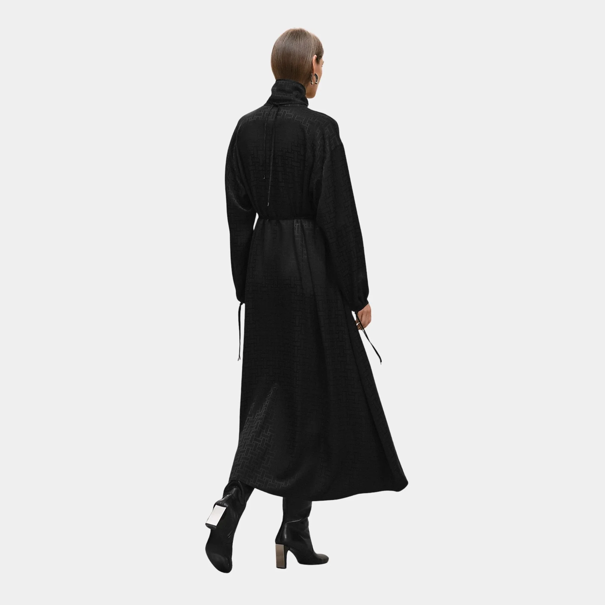 Mosaique Drawstring Long Dress - Image 2