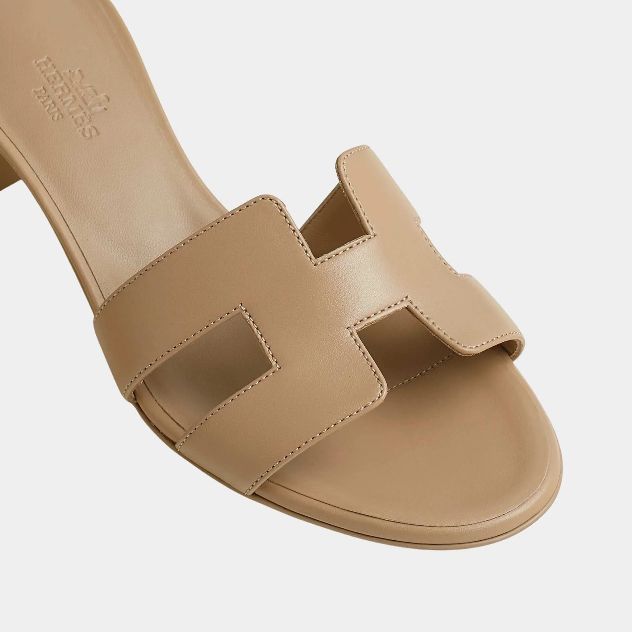 Oasis High Heel Sandals in Calfskin - Image 3