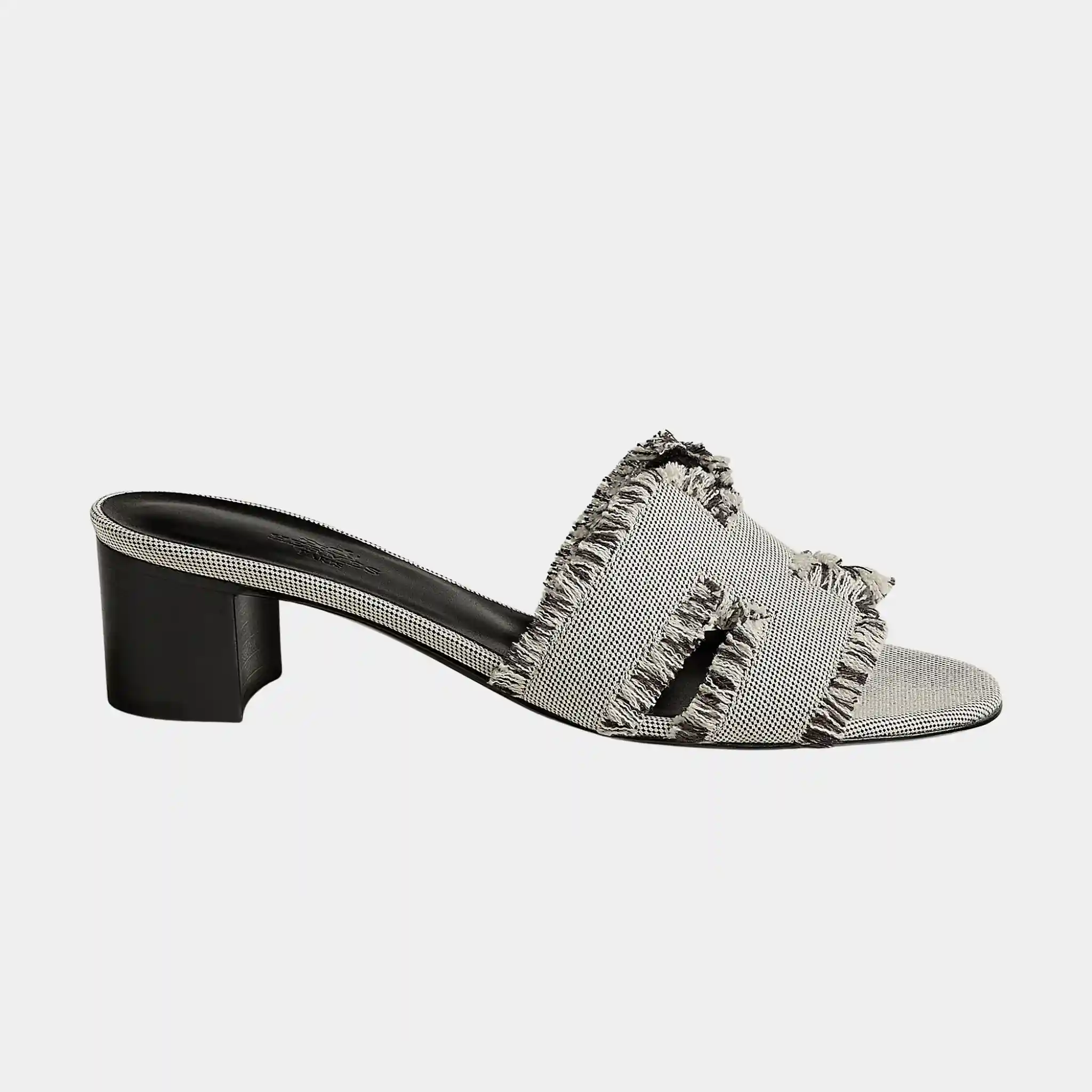 Oasis Sandal in Maxi Fringed H Canvas - Image 2