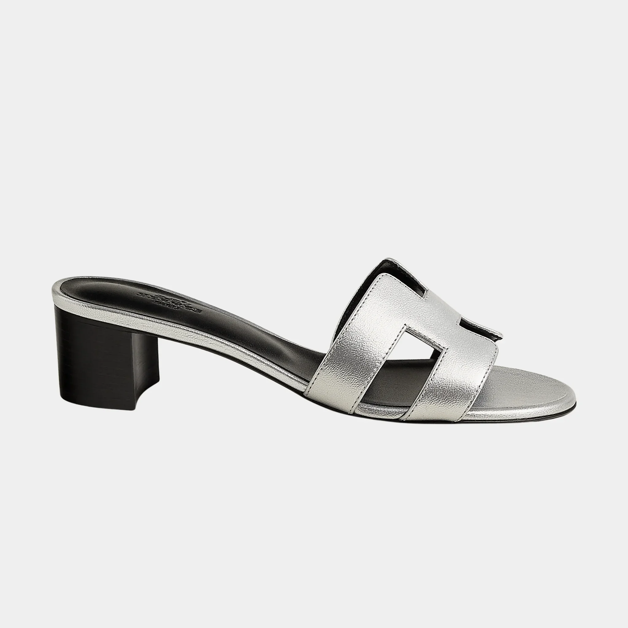 Oasis Sandal in Metallic Goatskin - Image 2