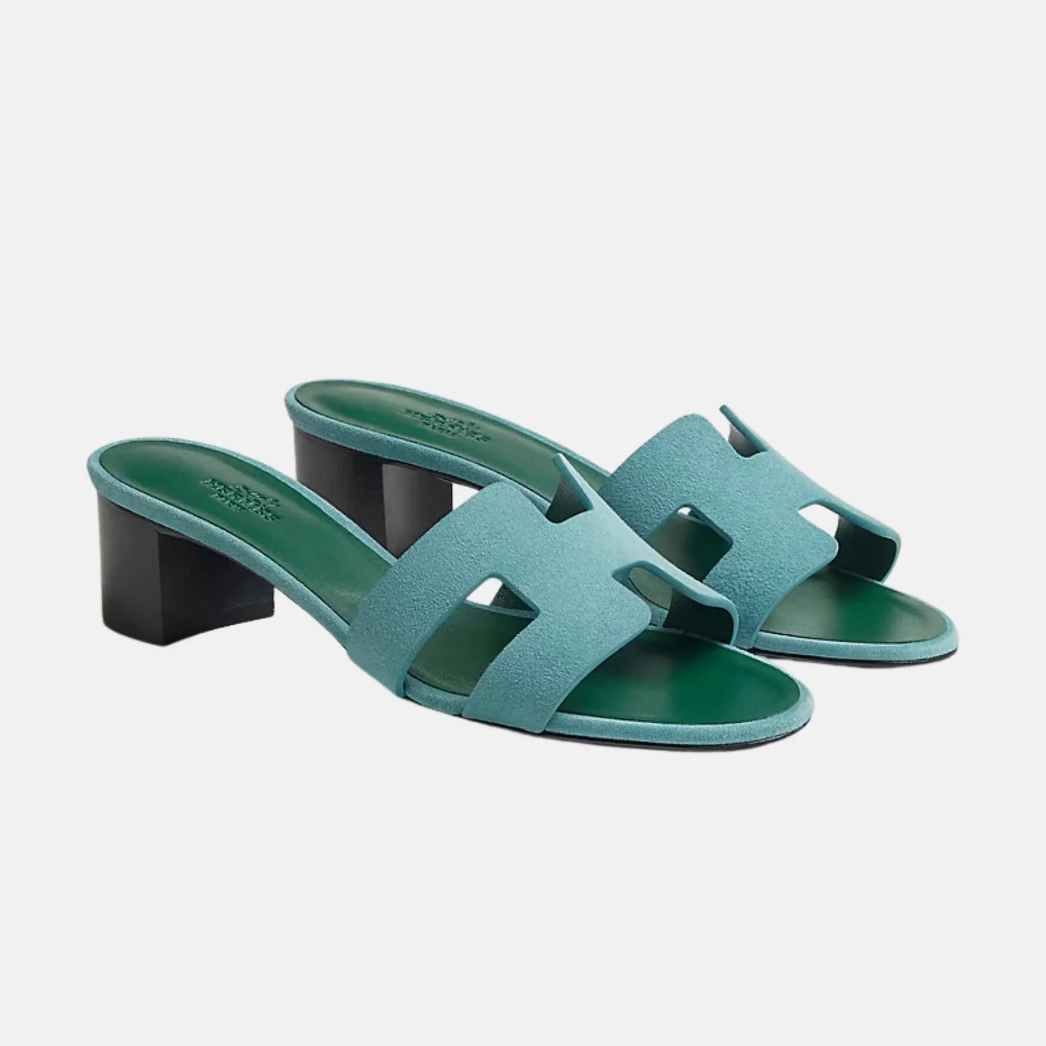 Oasis Sandals in Suede Goatskin - Image 10