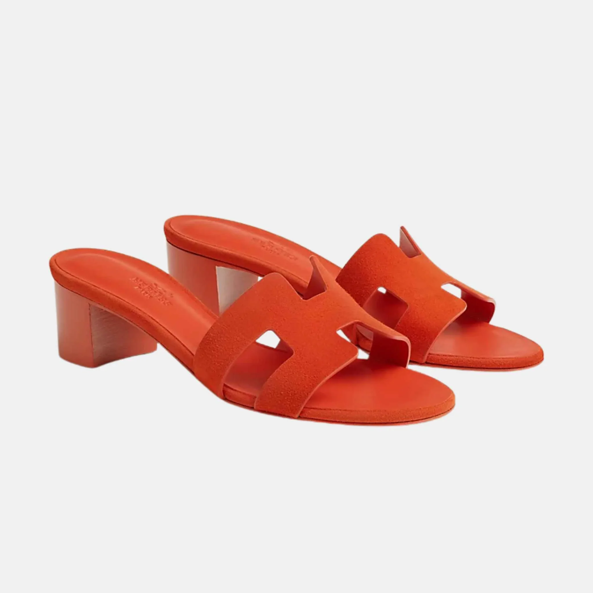 Oasis Sandals in Suede Goatskin - Image 4