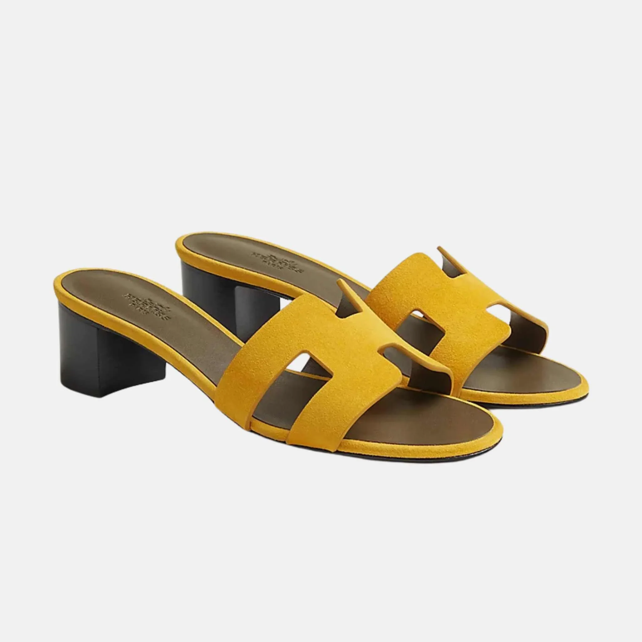 Oasis Sandals in Suede Goatskin - Image 7