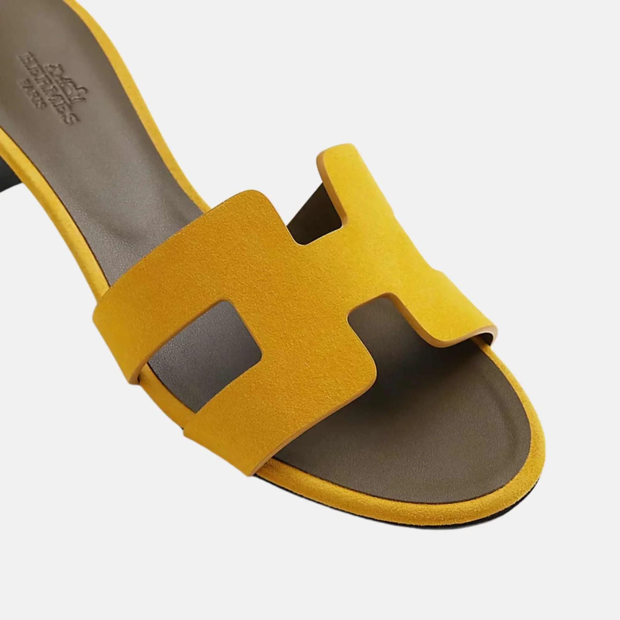 Oasis Sandals in Suede Goatskin - Image 9