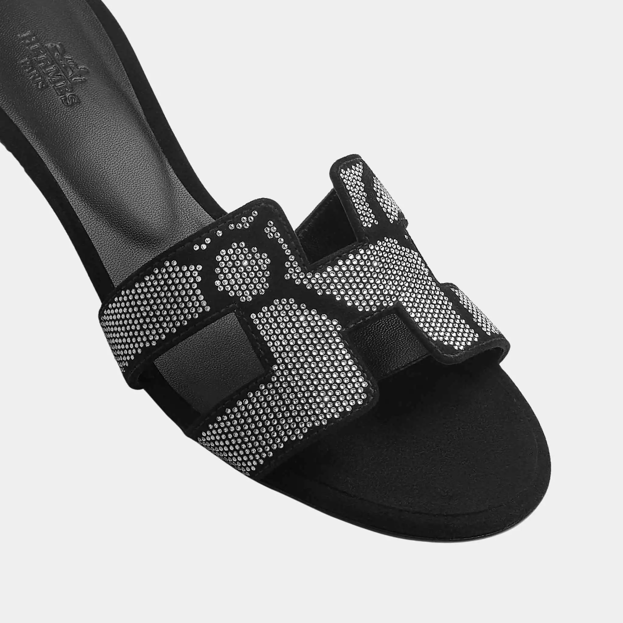 Oasis Sandals in Suede with Figure Artistique Motif - Image 3